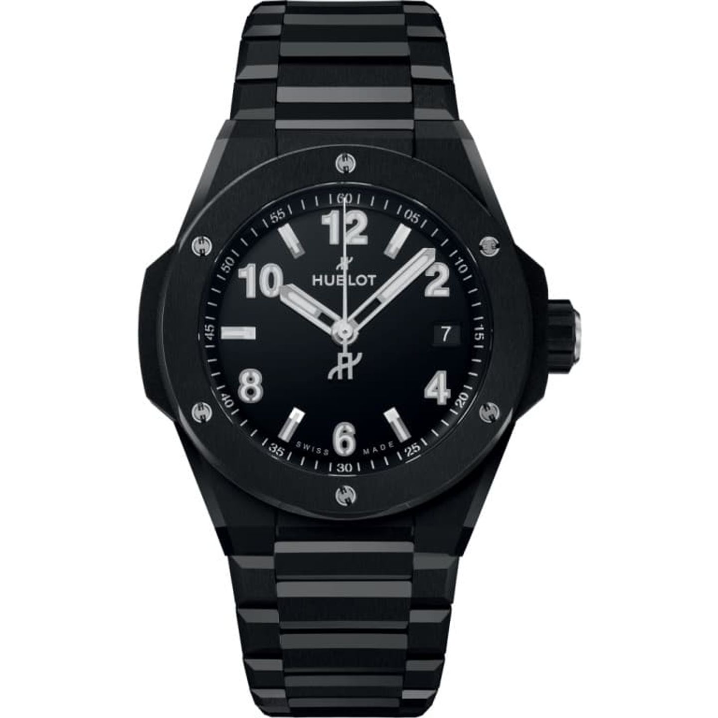 Hublot Big Bang 38 mm 457.CX.1270.CX (2024) - Zwart wijzerplaat Onbekend Keramiek (1/1)