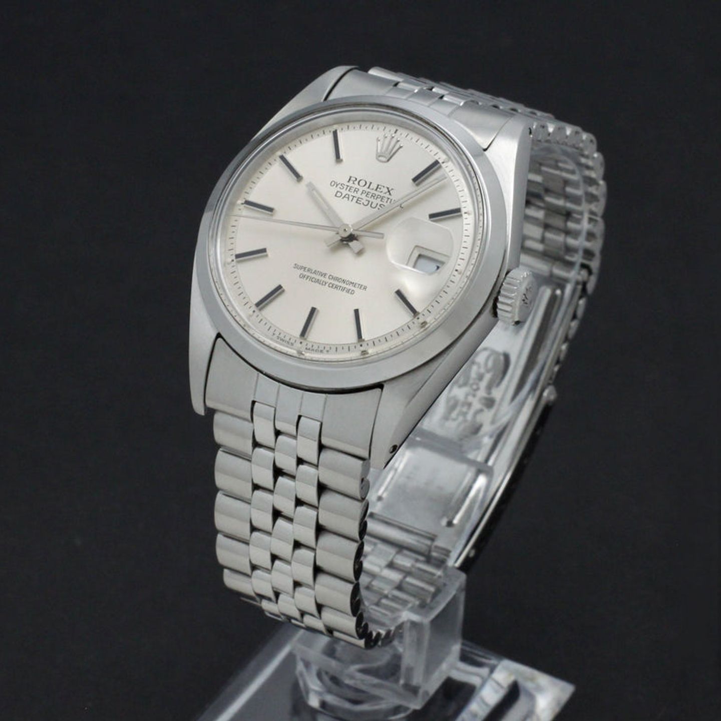 Rolex Datejust 1600 (1969) - Silver dial 36 mm Steel case (2/7)