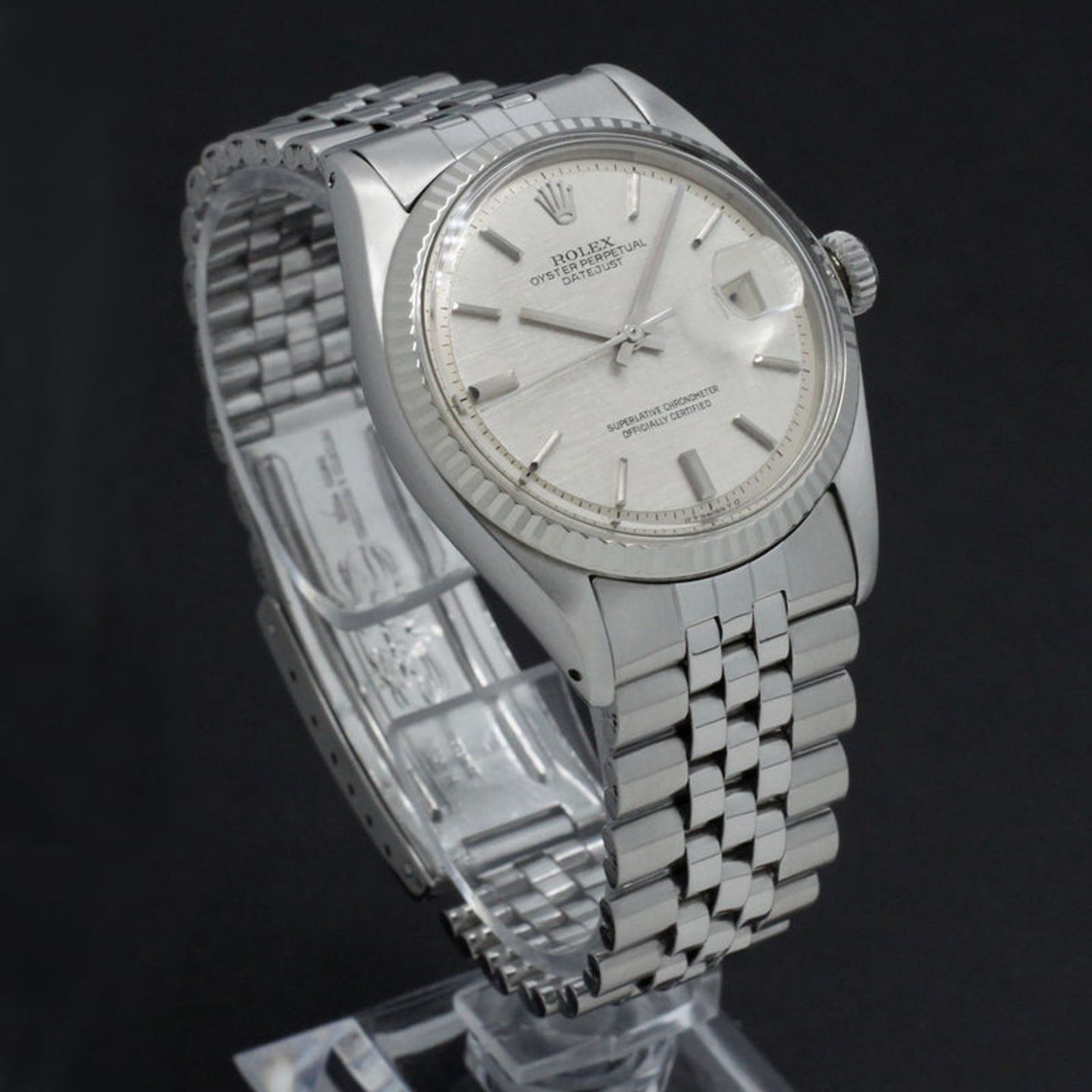 Rolex Datejust 1601 (1973) - Zilver wijzerplaat 36mm Staal (5/7)