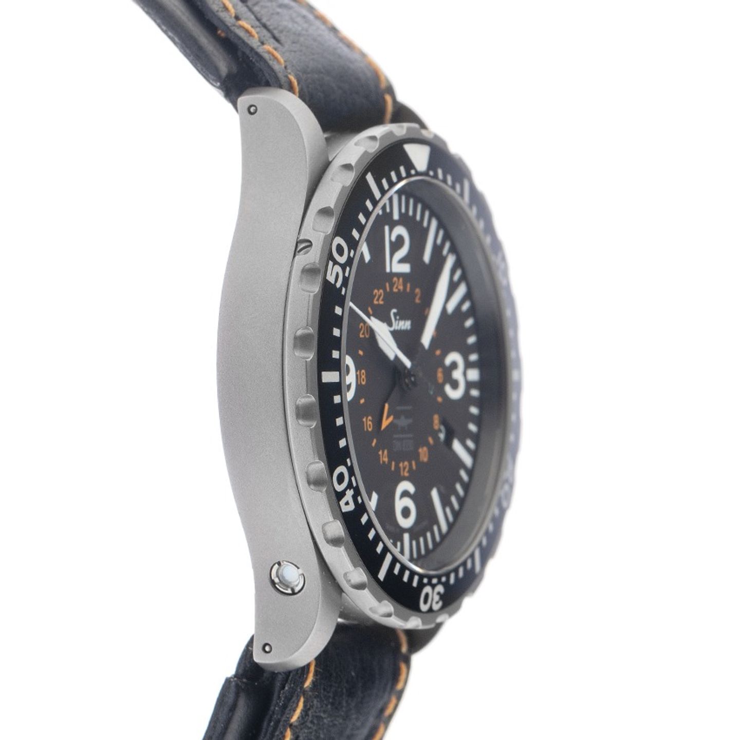 Sinn 856 / 857 857.0401 (2020) - Zwart wijzerplaat 43mm Staal (5/7)