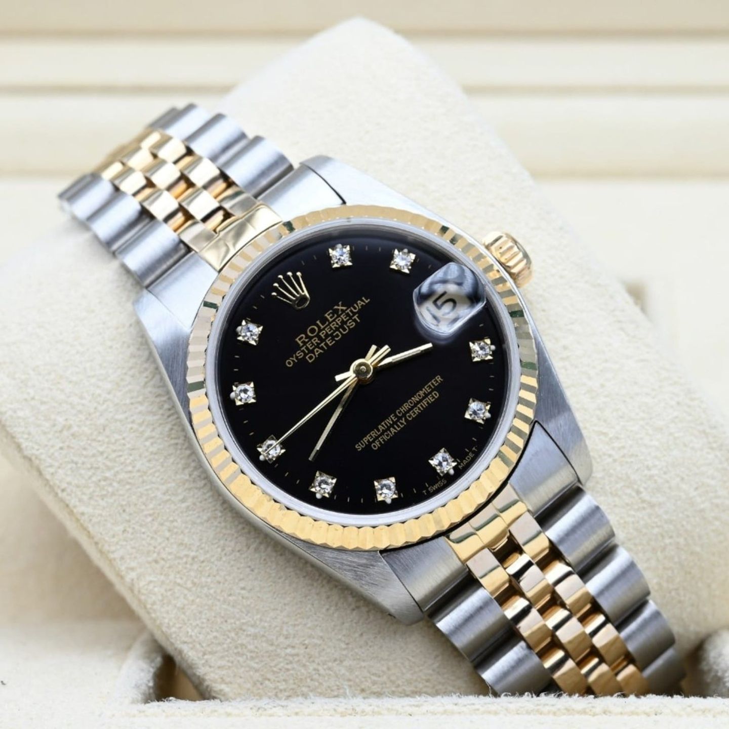 Rolex Datejust 31 68273 (1990) - 31mm Goud/Staal (1/6)