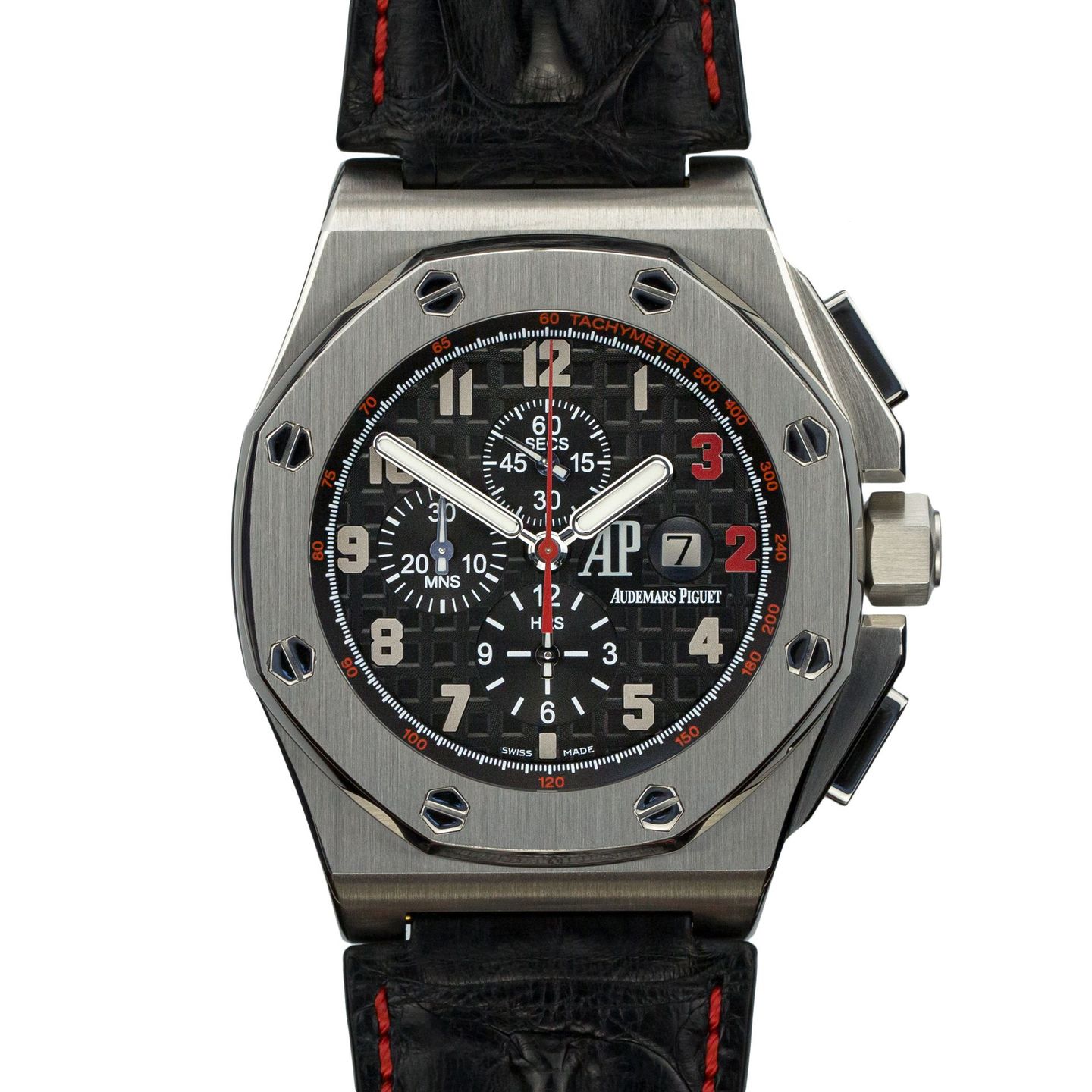 Audemars Piguet Royal Oak Offshore Chronograph 26133ST.OO.A101CR.01 (Unknown (random serial)) - Black dial 48 mm Steel case (1/5)