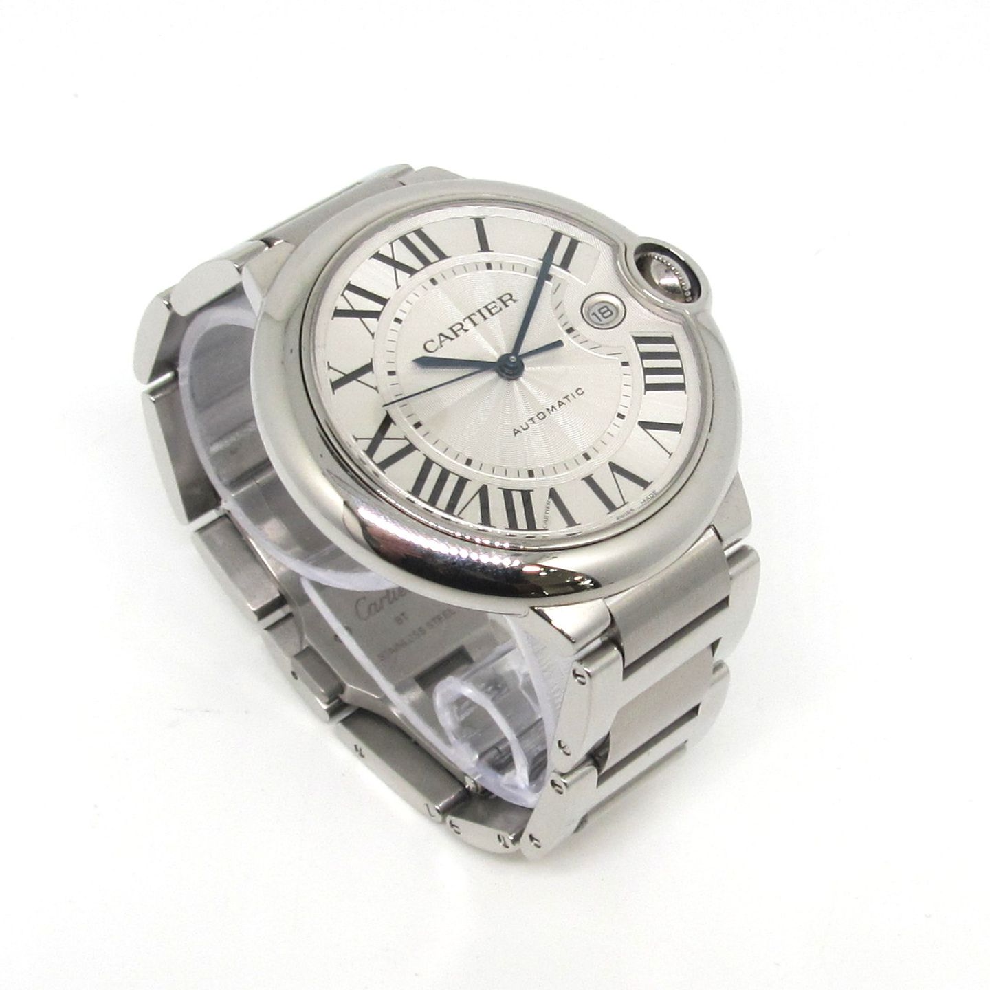 Cartier Ballon Bleu 42mm WSBB0049 (2023) - Zilver wijzerplaat 42mm Staal (5/5)