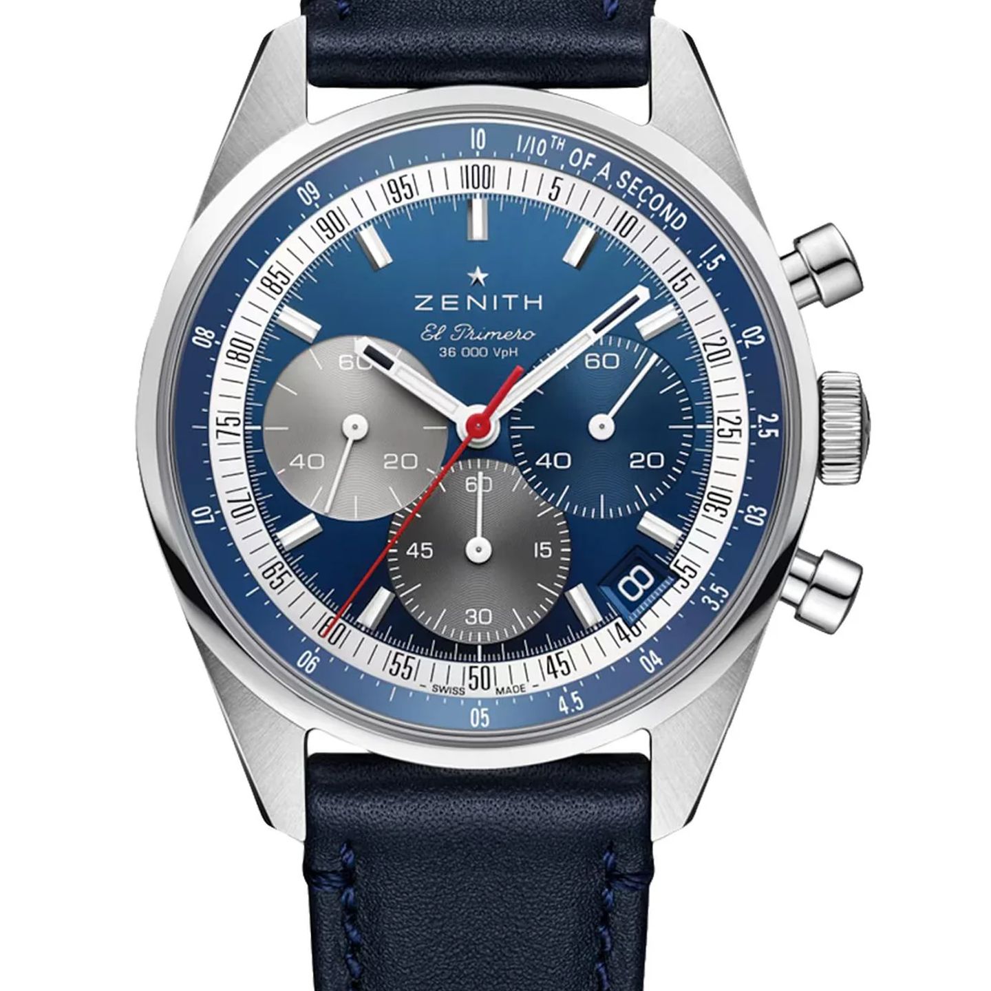 Zenith Chronomaster Original 03.3200.3600/52.C910 (2026) - Blue dial 38 mm Steel case (1/1)
