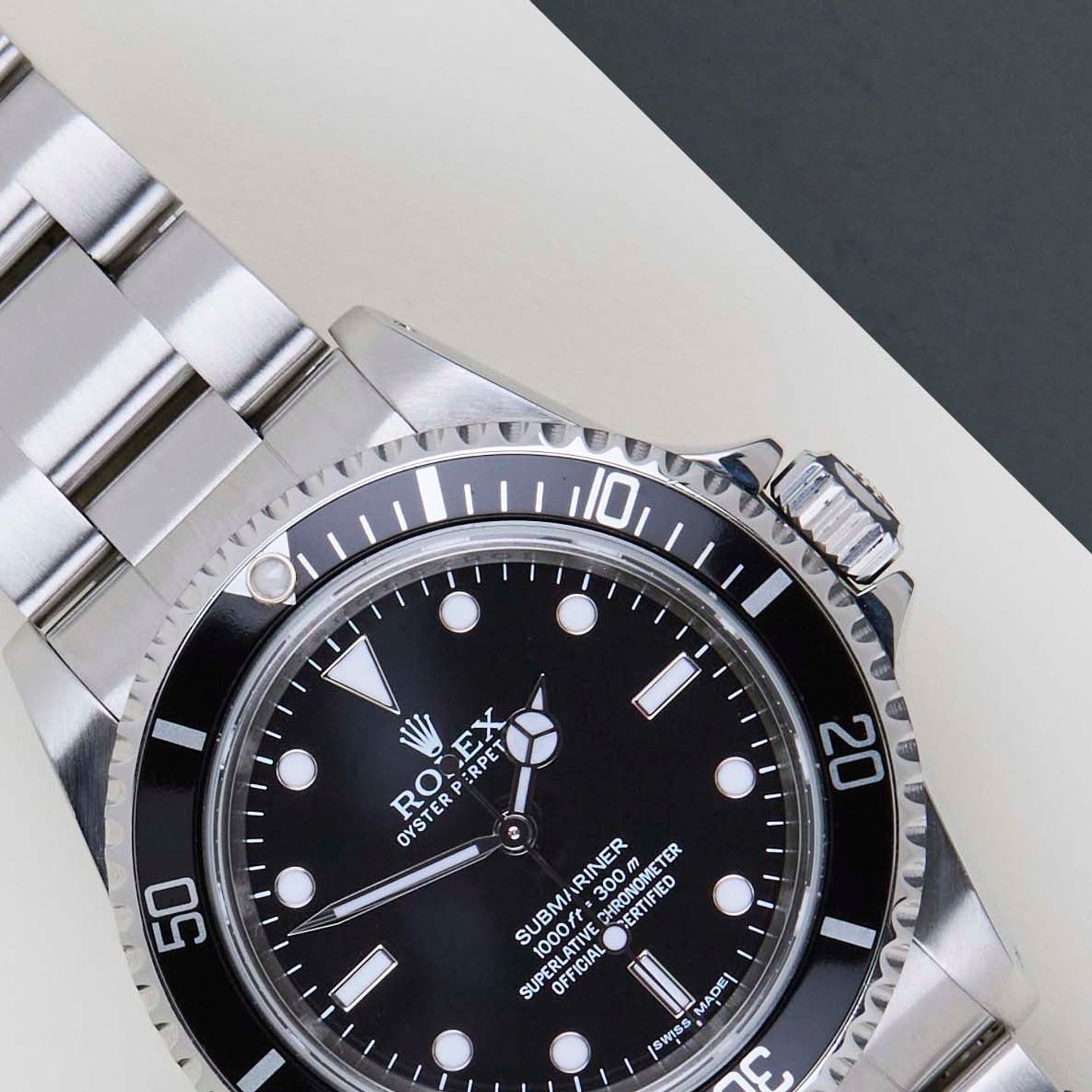 Rolex Submariner No Date 14060M (2012) - 40mm Staal (3/8)