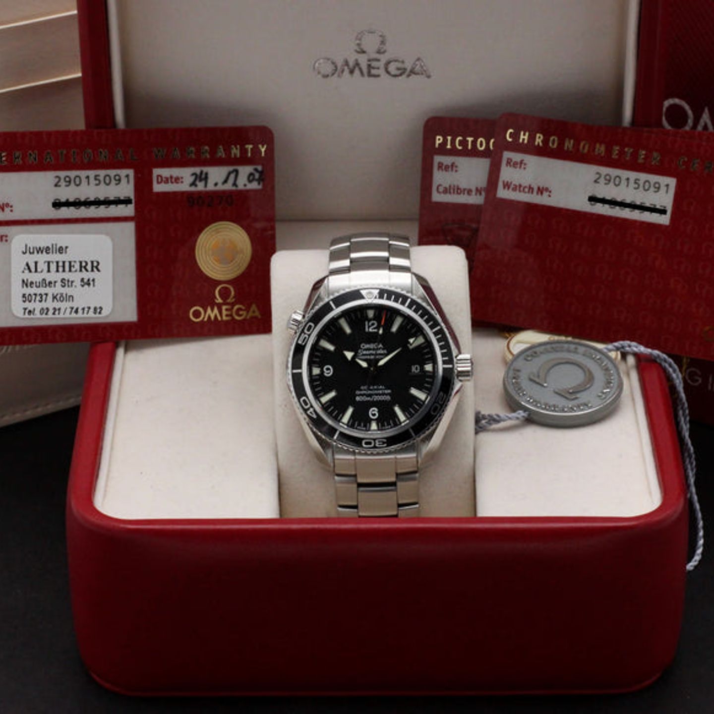 Omega Seamaster Planet Ocean 2901.50.91 - (3/7)