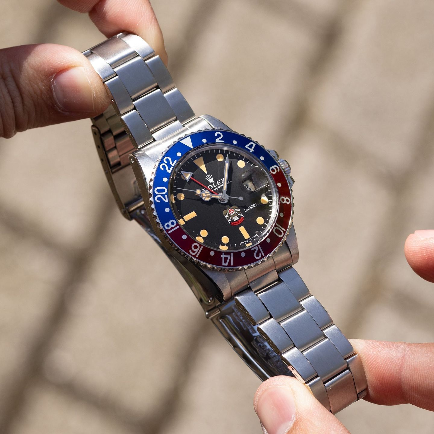 Rolex GMT-Master 1675 (1972) - Black dial 40 mm Steel case (6/8)