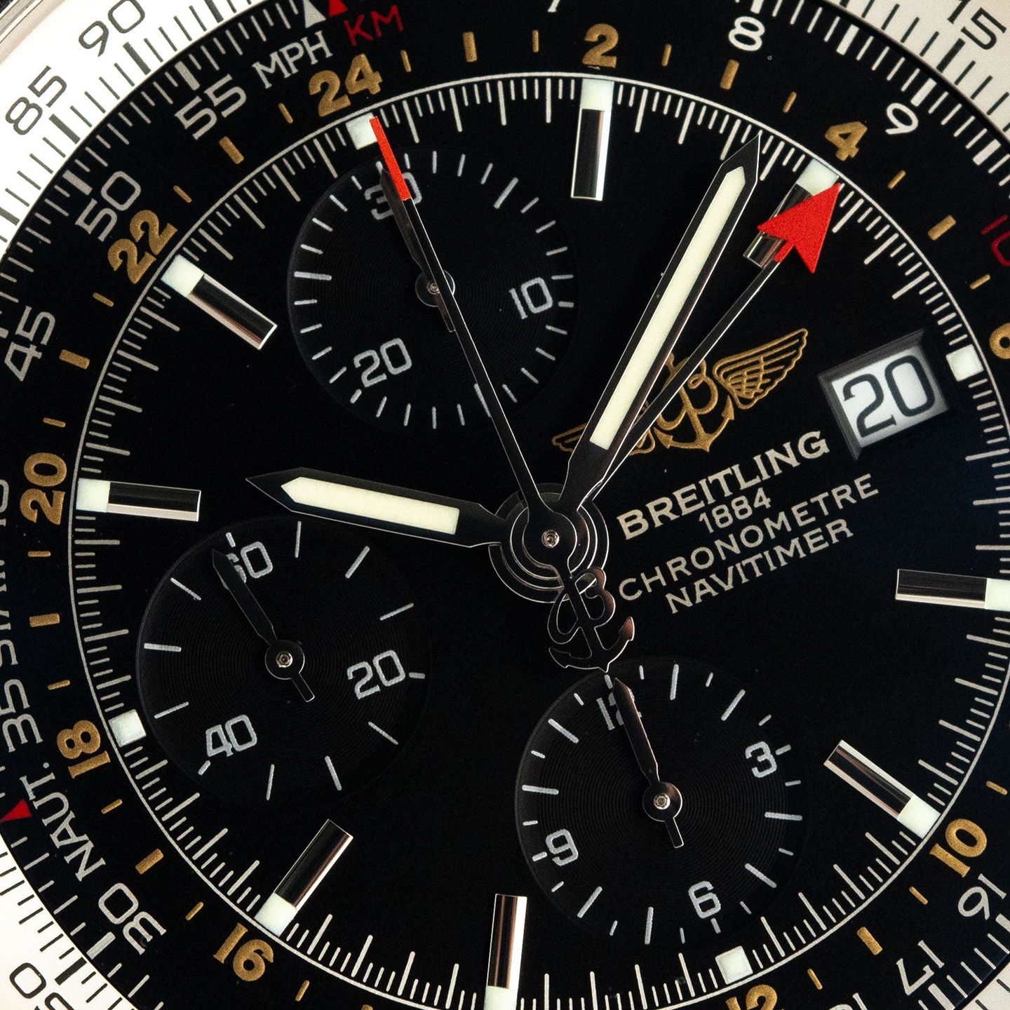Breitling Navitimer World A24322 (2011) - 46 mm Steel case (3/6)