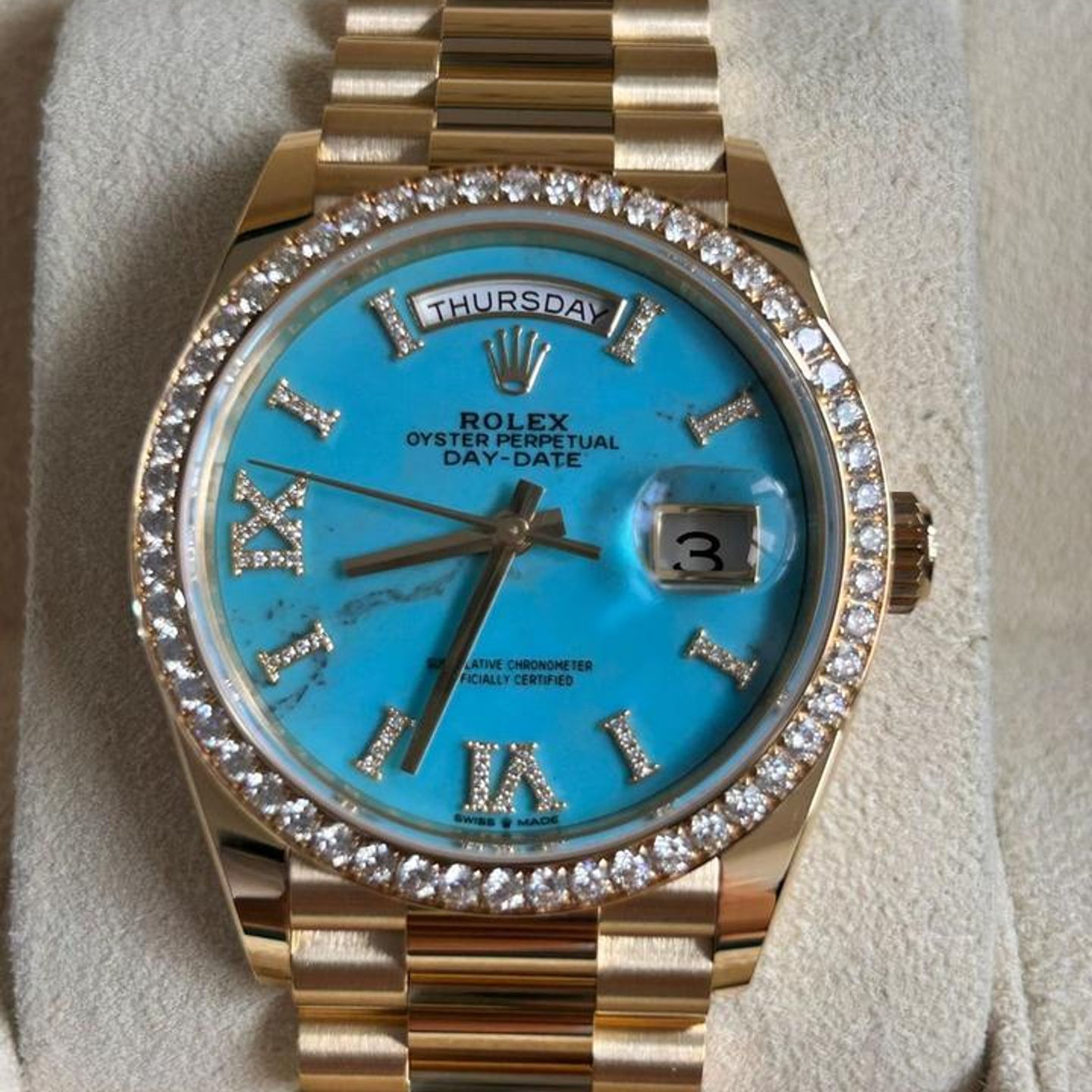 Rolex Day-Date 128348RBR - (2/9)