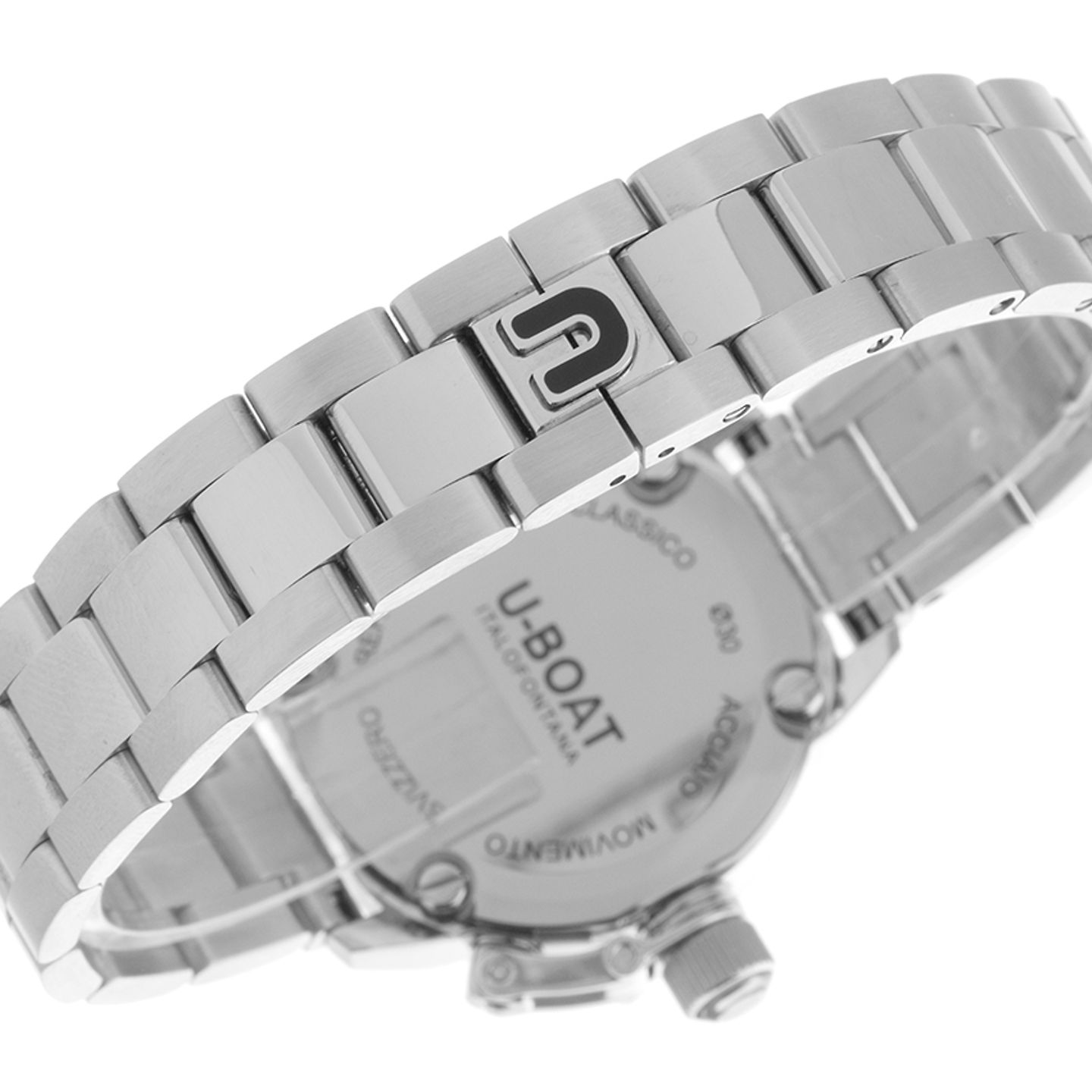 U-Boat Classico 8899 (Unknown (random serial)) - Pearl dial 31 mm Steel case (5/5)