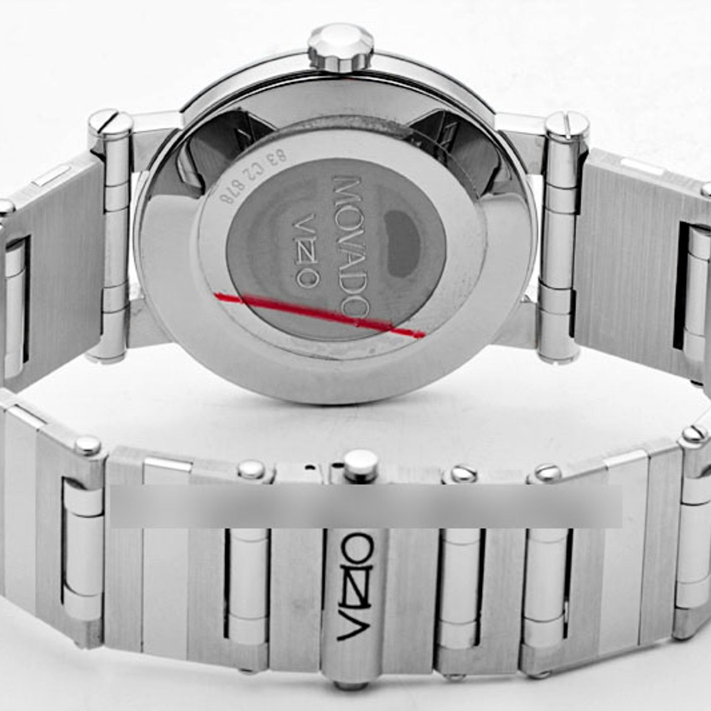 Movado Vizio 83-C2-0878-R-30-4/641 (2024) - Zwart wijzerplaat 35mm Staal (6/8)