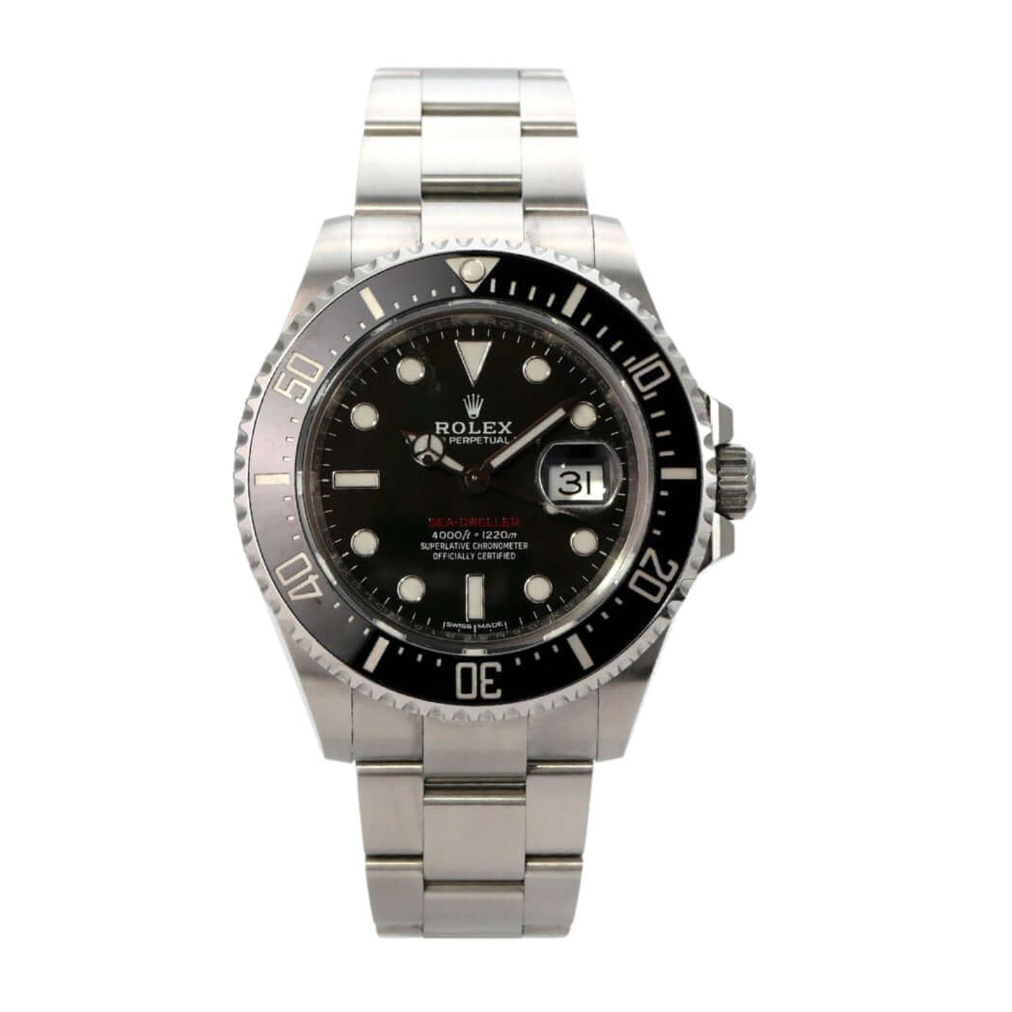 Rolex Sea-Dweller 126600 (2017) - Black dial 43 mm Steel case (2/8)