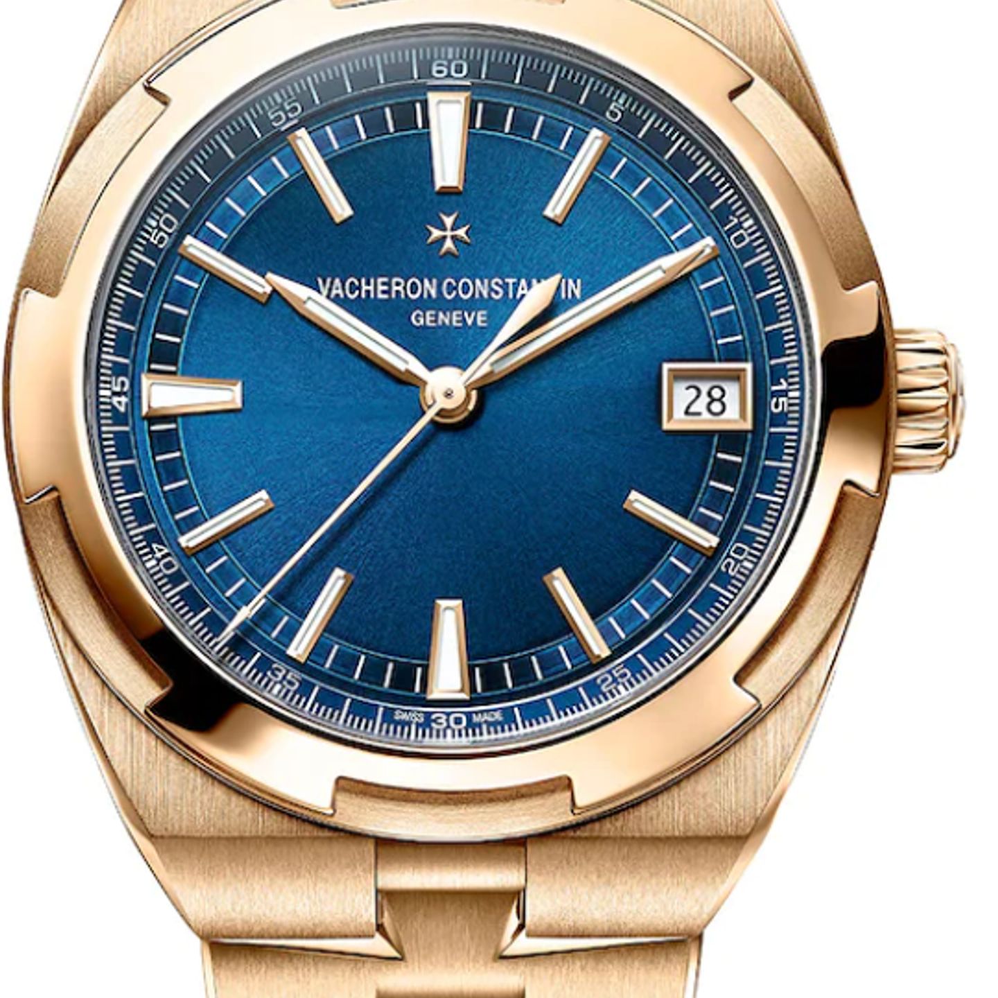 Vacheron Constantin Overseas 4500V/110R-B705 (2023) - Blauw wijzerplaat 42mm Roségoud (1/1)