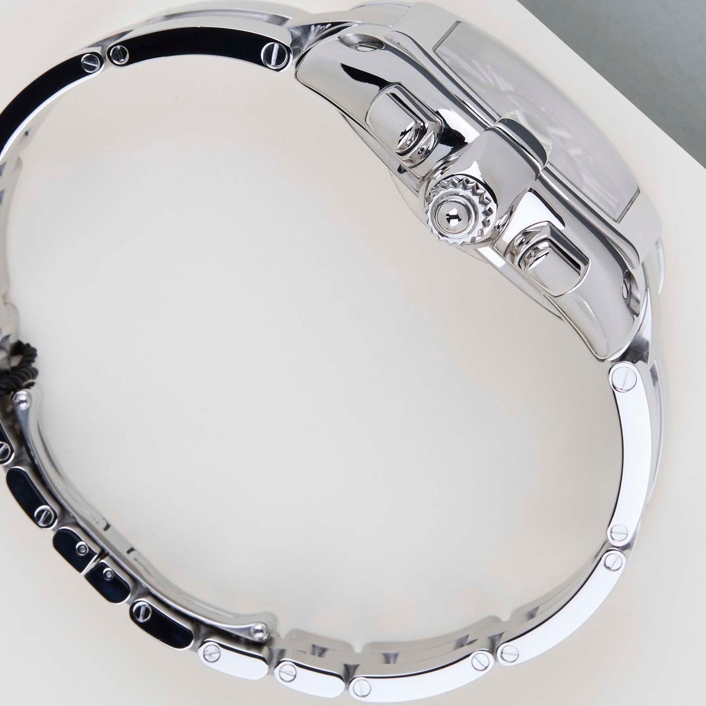 Cartier Roadster W62020X6 (2004) - Zwart wijzerplaat 43mm Staal (8/8)