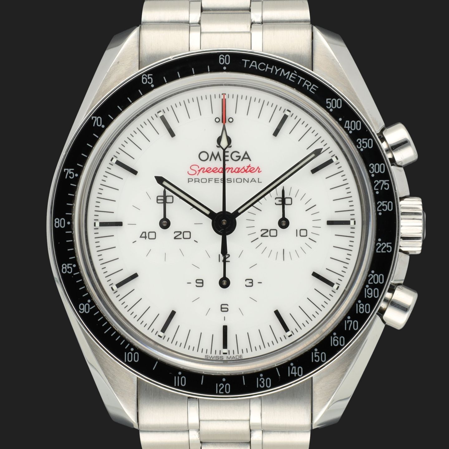 Omega Speedmaster Professional Moonwatch 310.30.42.50.04.001 (2025) - Wit wijzerplaat 42mm Staal (3/8)