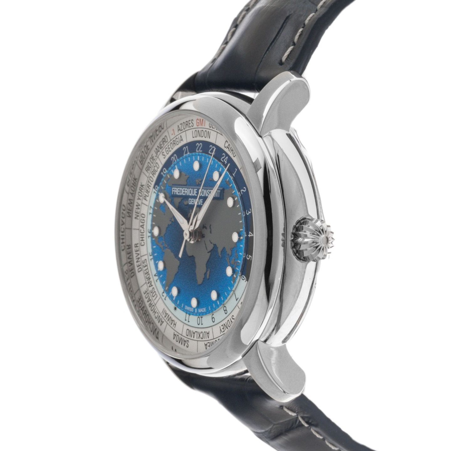 Frederique Constant Slimline FC-702SD3SD6 (Unknown (random serial)) - Silver dial 39 mm Steel case (4/8)