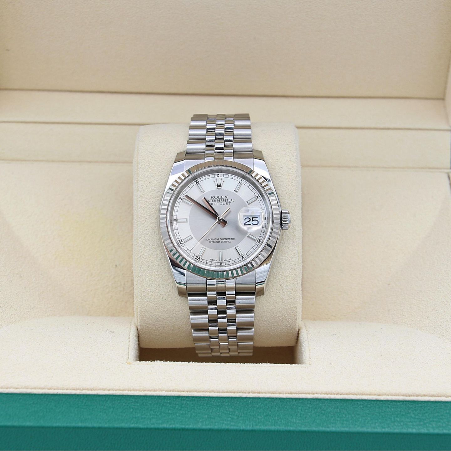 Rolex Datejust 36 116234 (Unknown (random serial)) - Silver dial 36 mm Steel case (1/7)