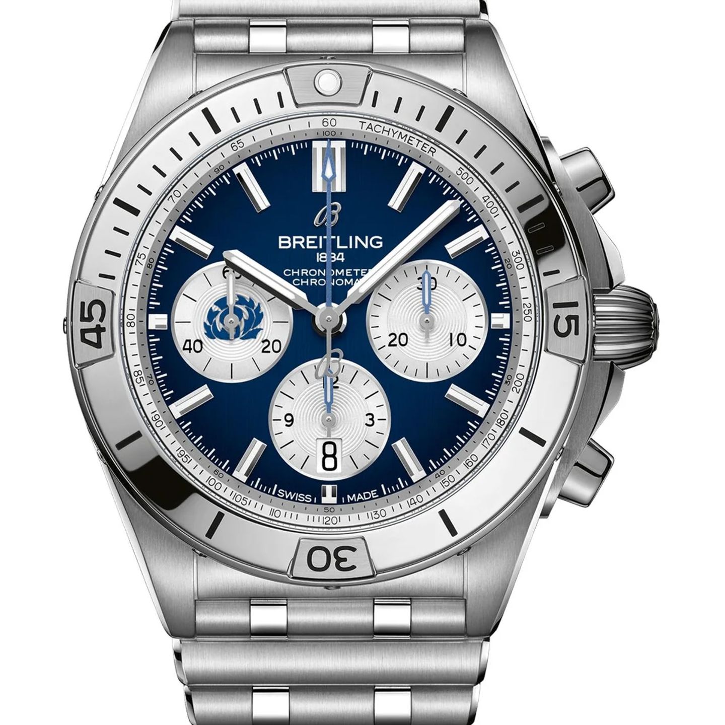 Breitling Chronomat 42 AB0134A51C1A1 (2026) - Blauw wijzerplaat 42mm Staal (1/1)