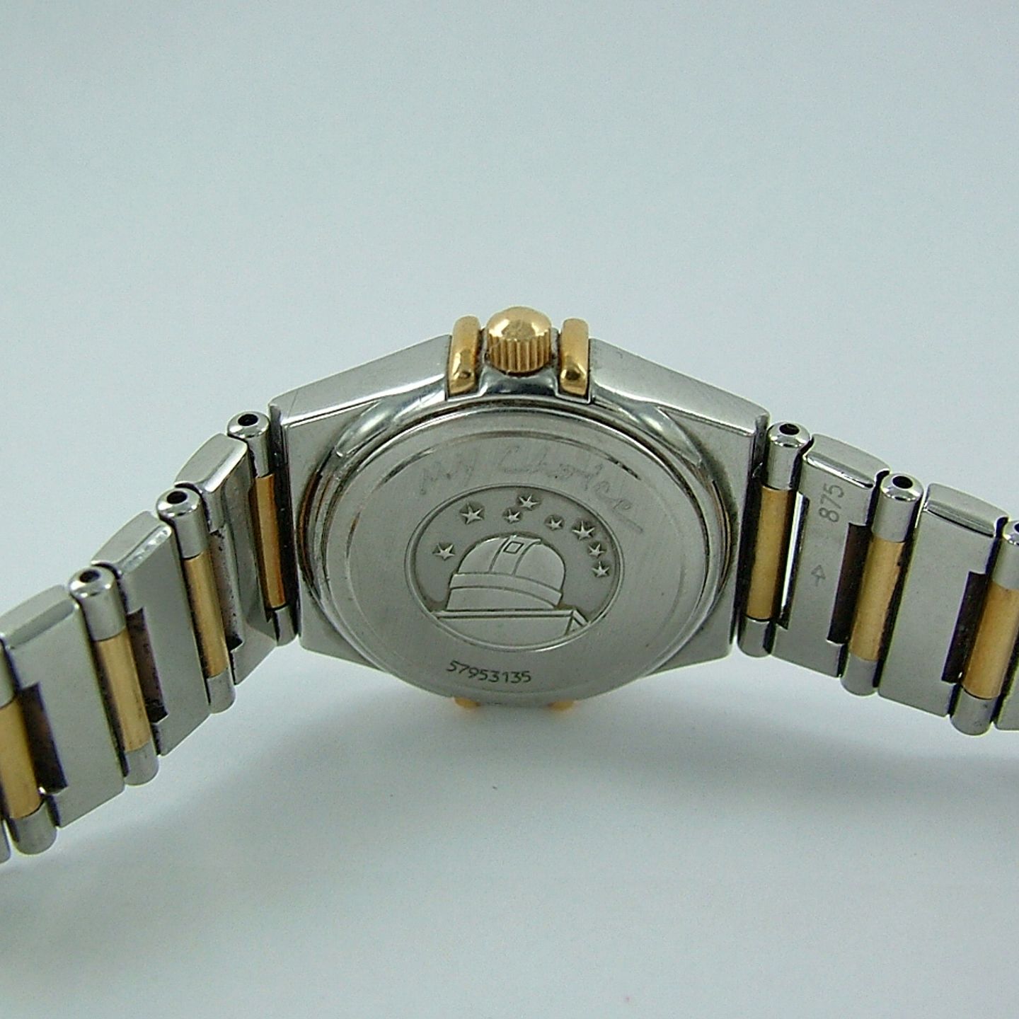 Omega Constellation - (2006) - White dial 22 mm Gold/Steel case (6/6)
