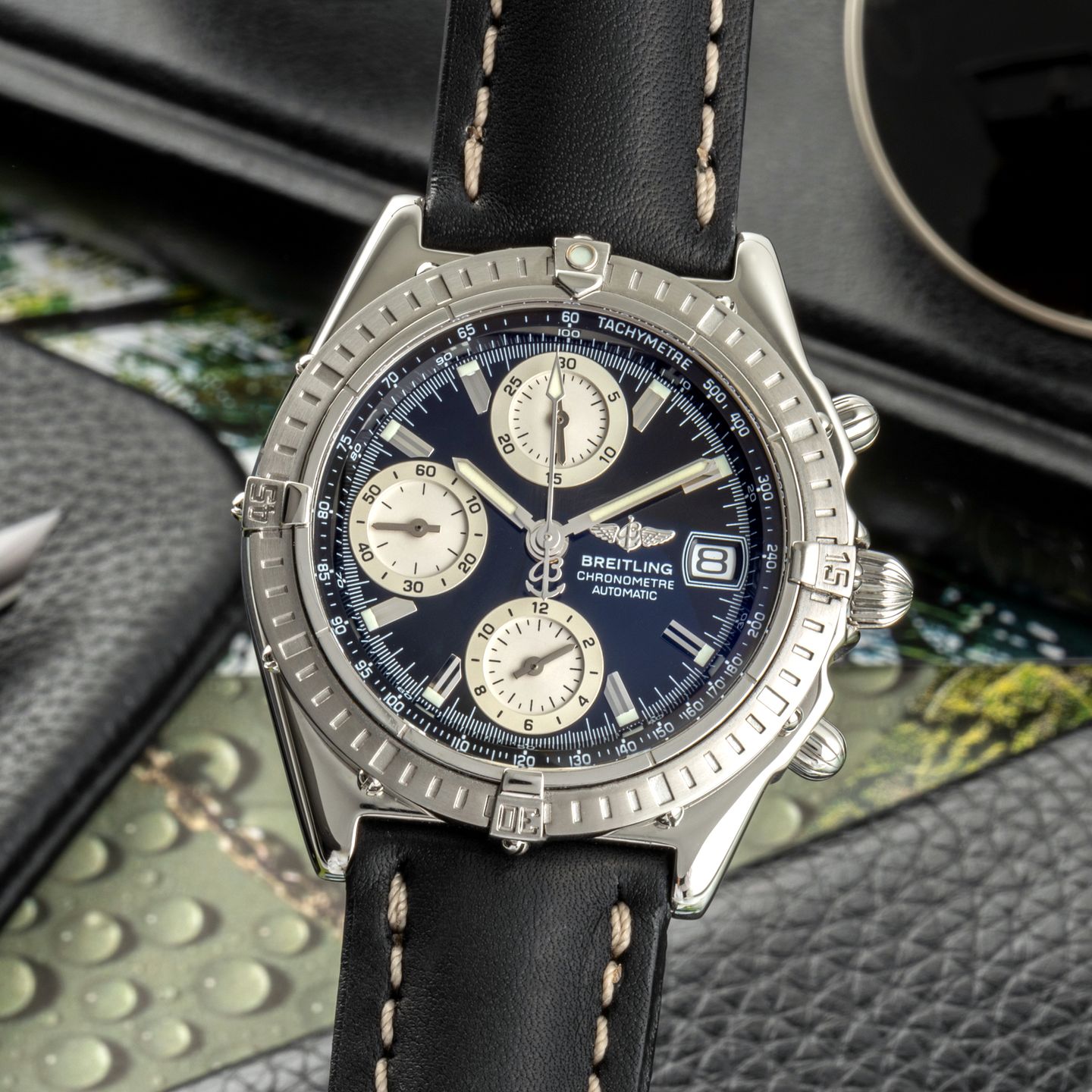 Breitling Chronomat A13352 (2000) - 39mm Staal (3/8)