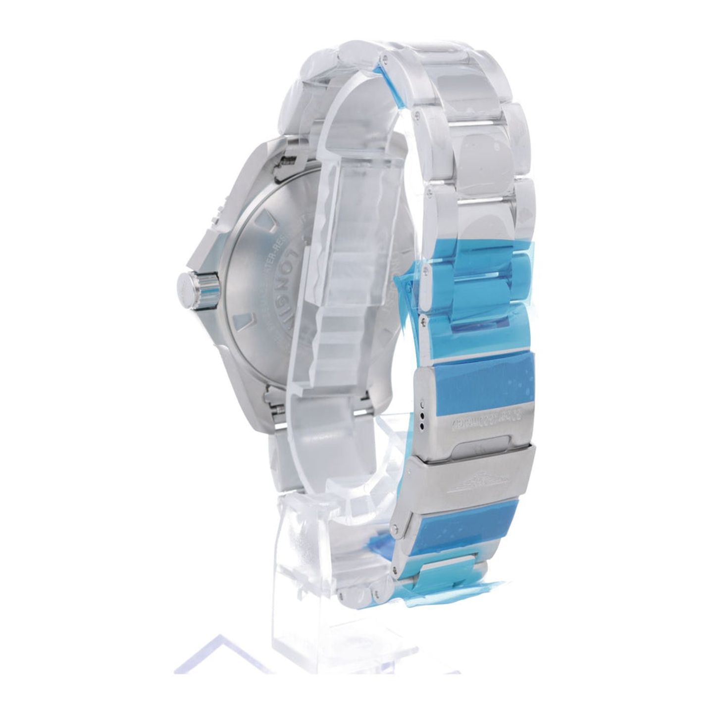 Longines HydroConquest L3.782.4.56.6 (2026) - Zwart wijzerplaat 43mm Staal (4/7)