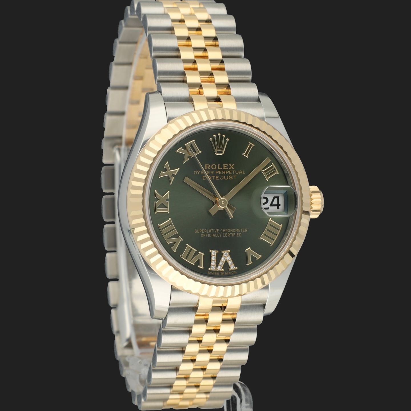 Rolex Datejust 31 278273 (2024) - 31mm Goud/Staal (4/8)