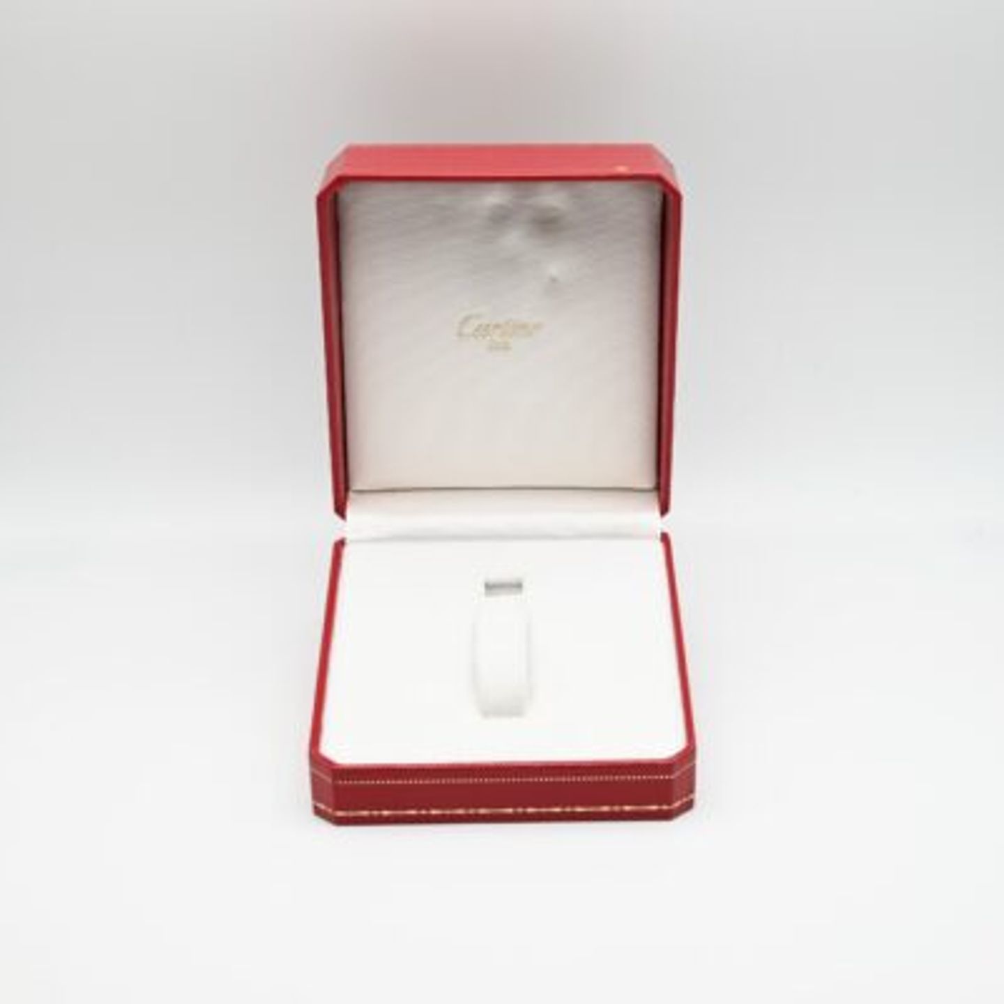 Cartier Tank Vermeil 366001 (Onbekend (willekeurig serienummer)) - Wit wijzerplaat 20mm Zilver (2/8)