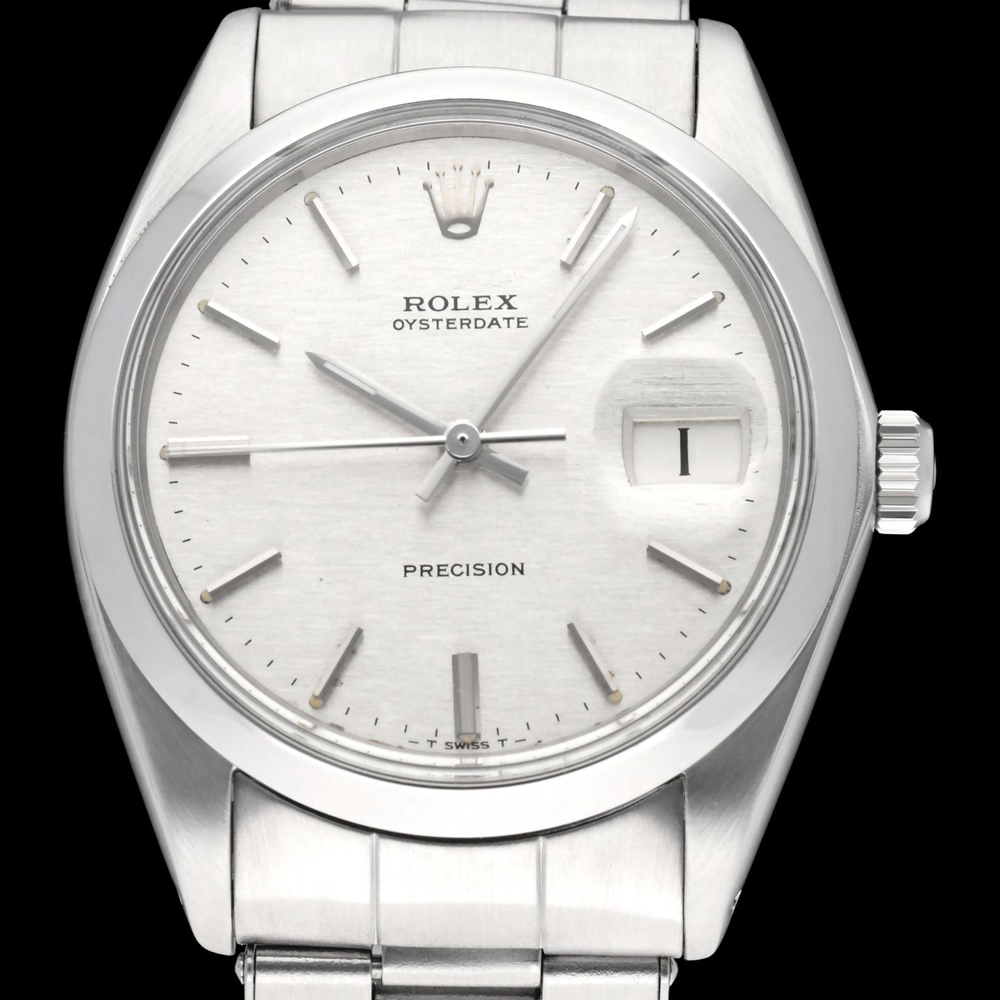 Rolex Oyster Precision 6694 (1971) - Silver dial 34 mm Steel case (1/7)