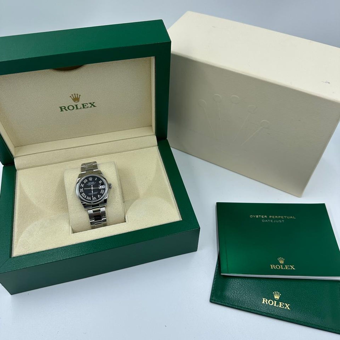 Rolex Datejust 278240 BLACK ROMAN OYS - (2/10)