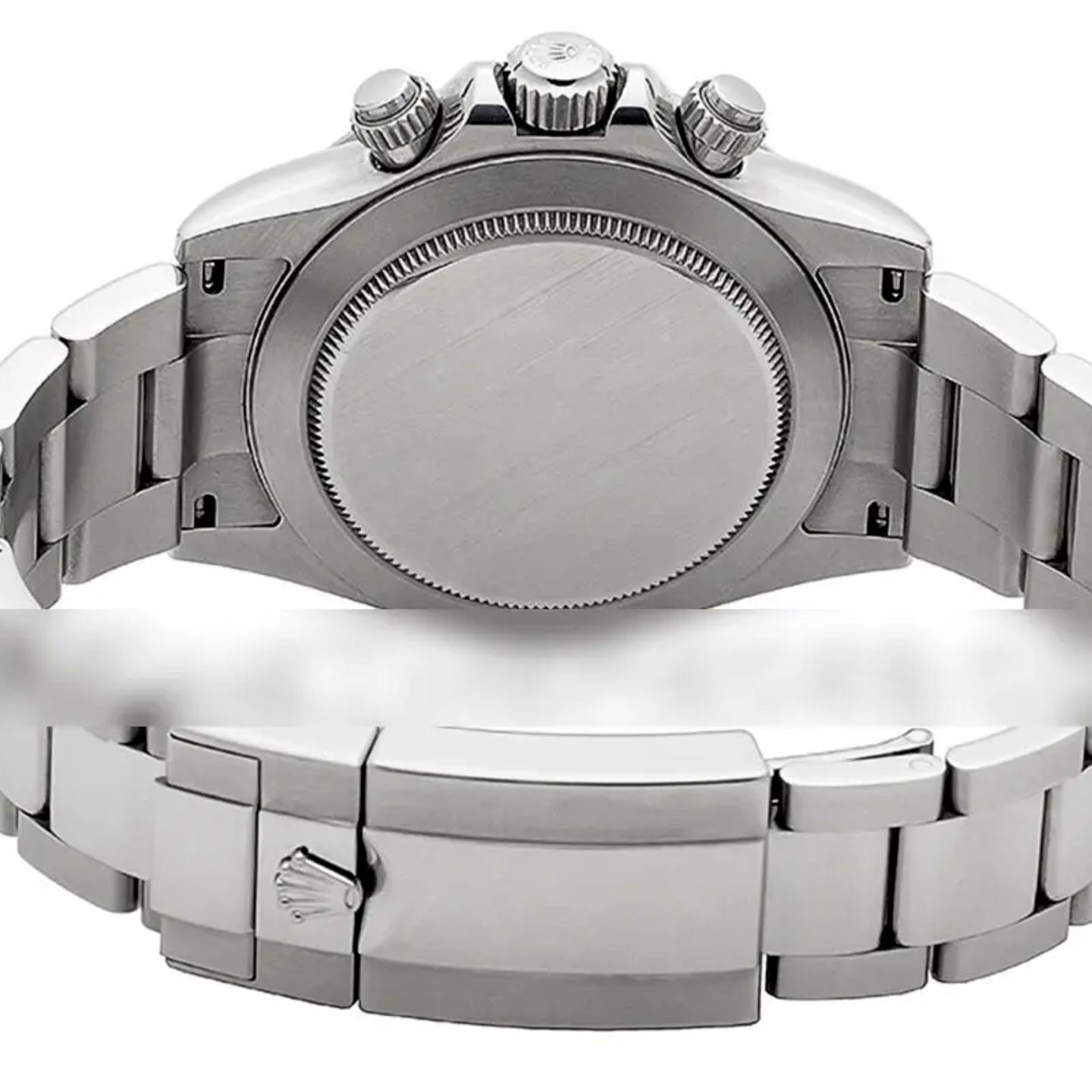 Rolex Daytona 116520 (2007) - White dial 40 mm Steel case (3/4)