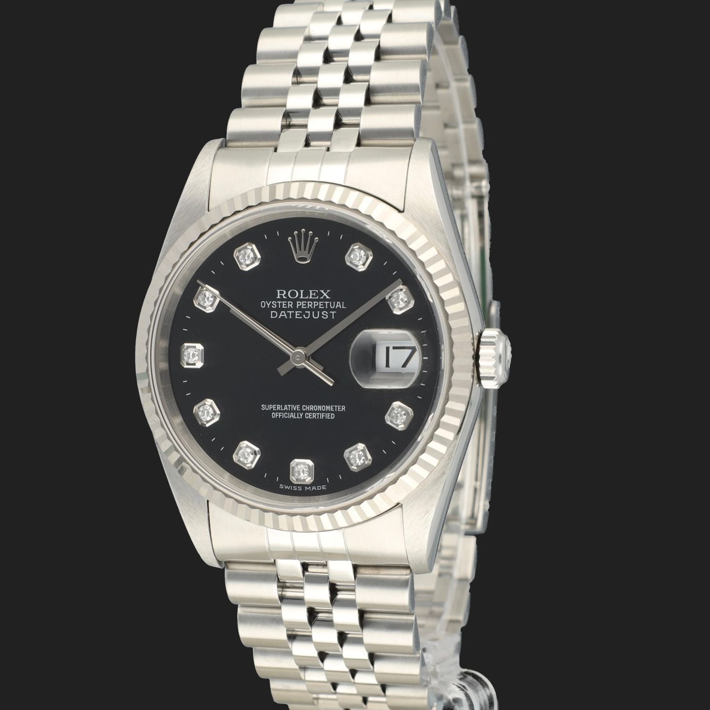 Rolex Datejust 36 16234 (2000) - 36mm Staal (1/8)
