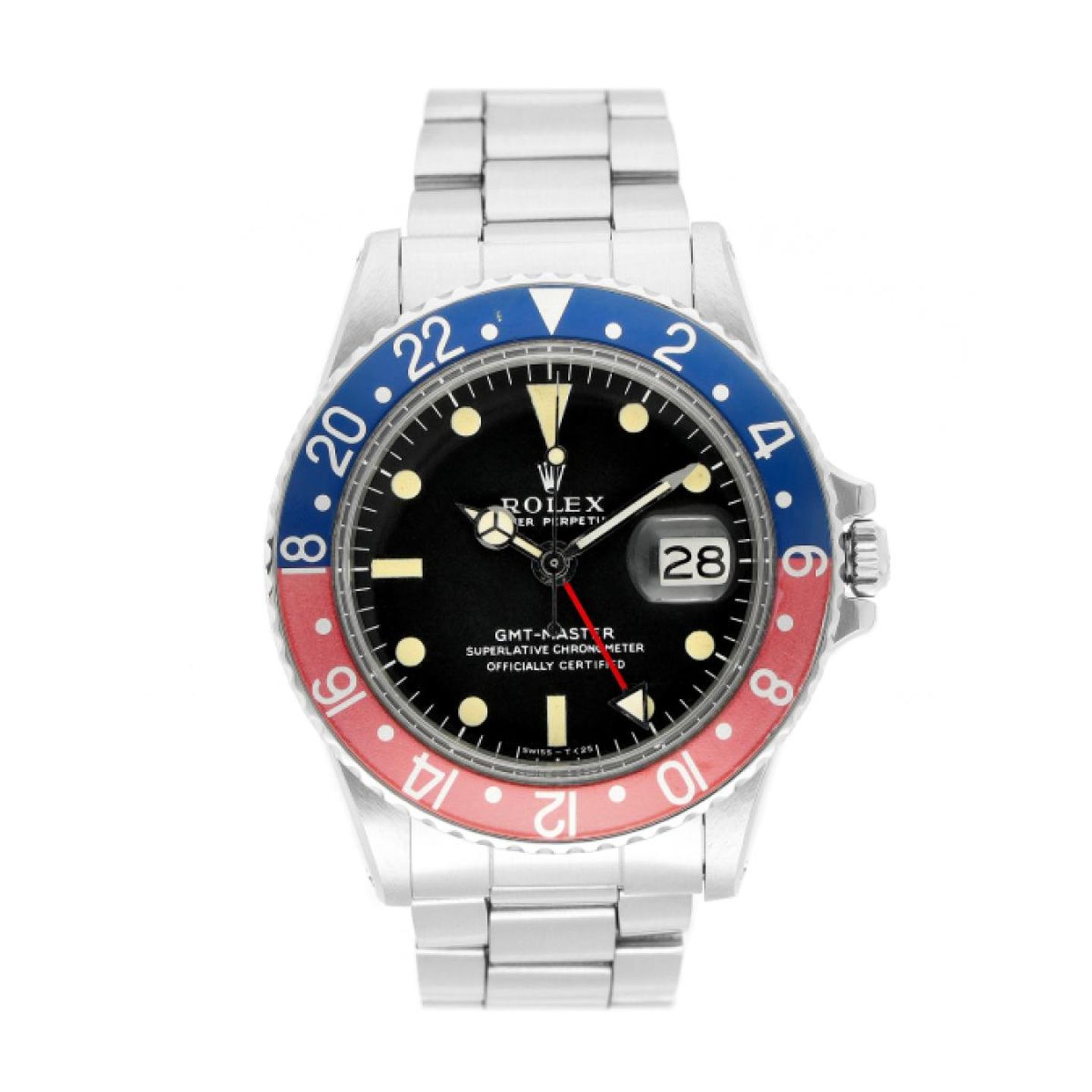 Rolex GMT-Master 1675 (1972) - Black dial 40 mm Steel case (1/5)