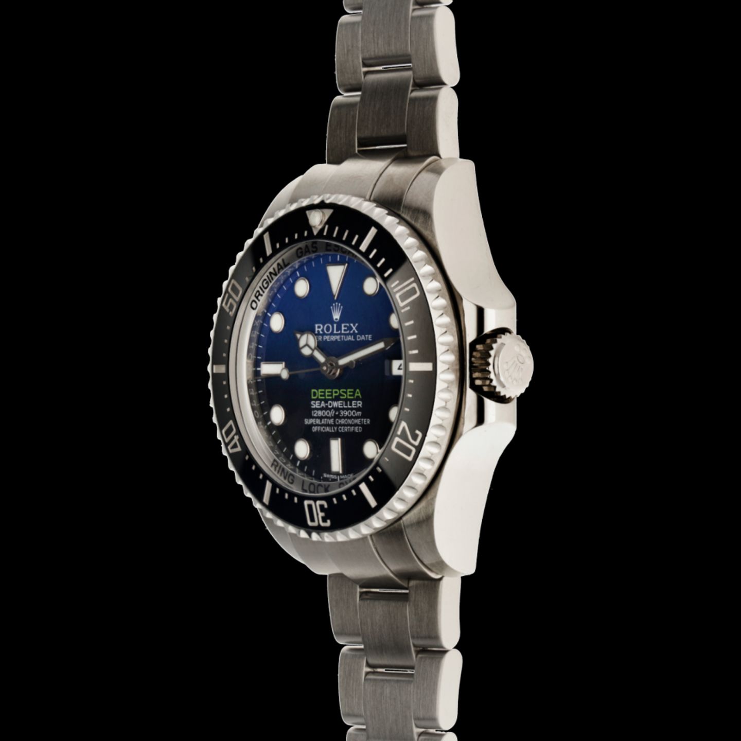 Rolex Sea-Dweller Deepsea 116660 (2016) - Blauw wijzerplaat 44mm Staal (5/7)