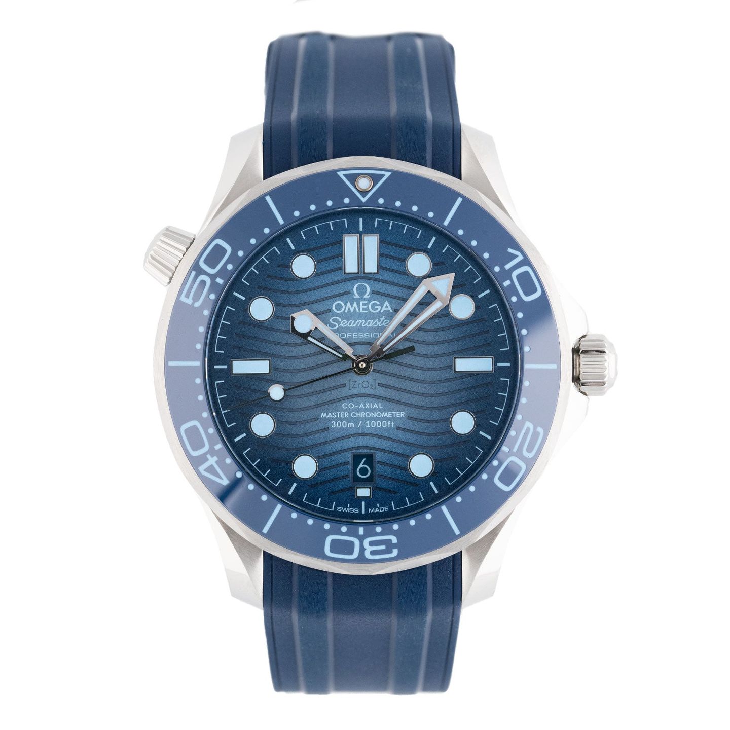 Omega Seamaster Diver 300 M 210.32.42.20.03.002 (2025) - Blauw wijzerplaat 42mm Staal (1/7)