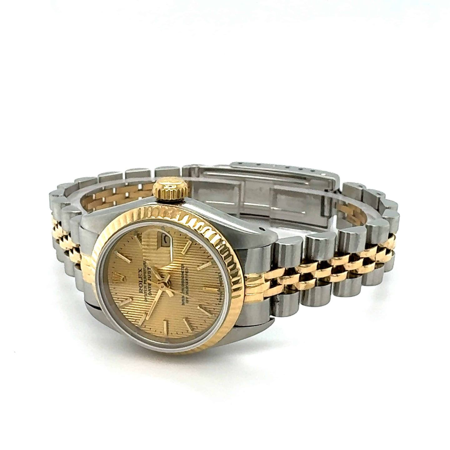 Rolex Lady-Datejust 69173 (1988) - Goud wijzerplaat 26mm Goud/Staal (5/8)