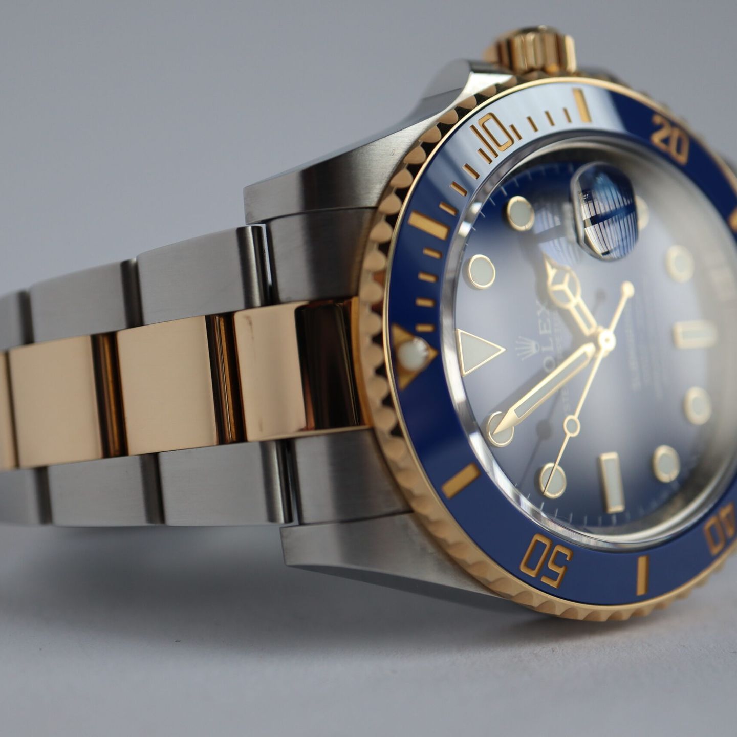 Rolex Submariner Date 126613LB (2022) - Blue dial 41 mm Gold/Steel case (6/8)