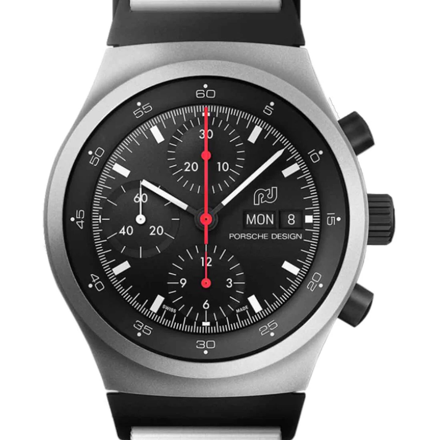 Porsche Design Unknown 6041.8.04.001.08.2 (2024) - Zwart wijzerplaat 42mm Titanium (2/3)