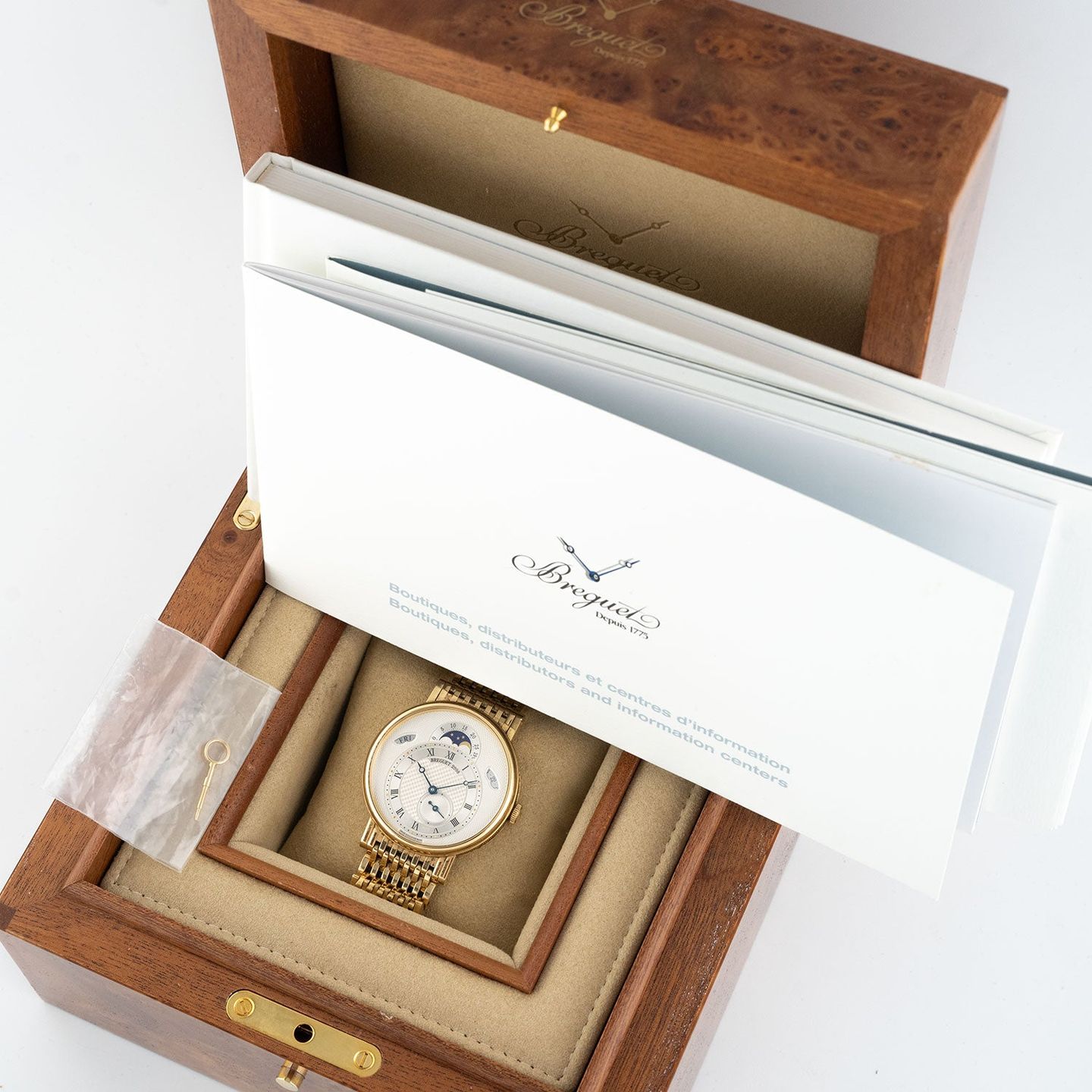 Breguet Classique 7337BA/1E/AV0 (2012) - Zilver wijzerplaat 40mm Geelgoud (6/6)