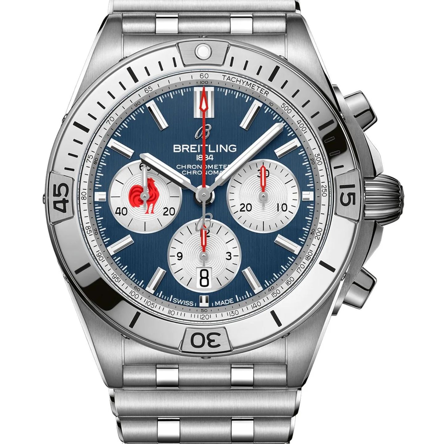 Breitling Chronomat 42 AB0134A81C1A1 (2026) - Blauw wijzerplaat 42mm Staal (1/1)