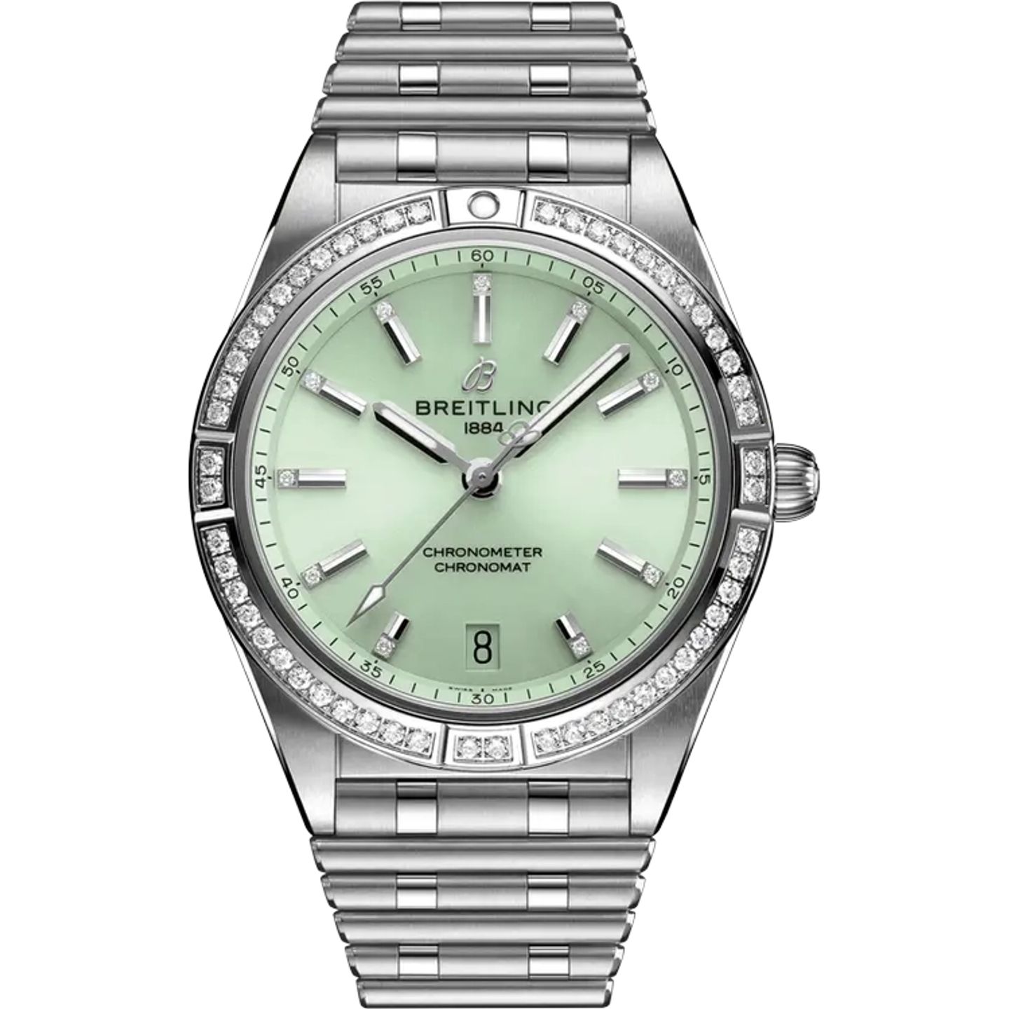 Breitling Chronomat 36 A10380591L1A1 (2020) - Groen wijzerplaat 36mm Staal (1/1)