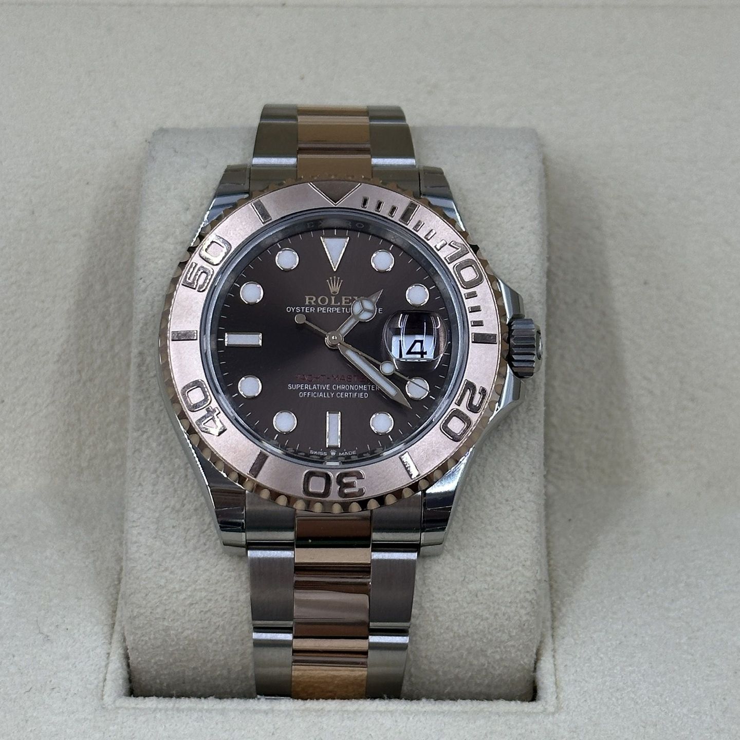 Rolex Yacht-Master 40 126621 (Unknown (random serial)) - Brown dial 40 mm Steel case (4/8)