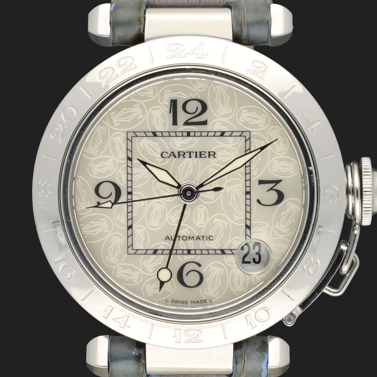 Cartier Pasha W3013456 (2004) - 35mm Geelgoud (2/7)