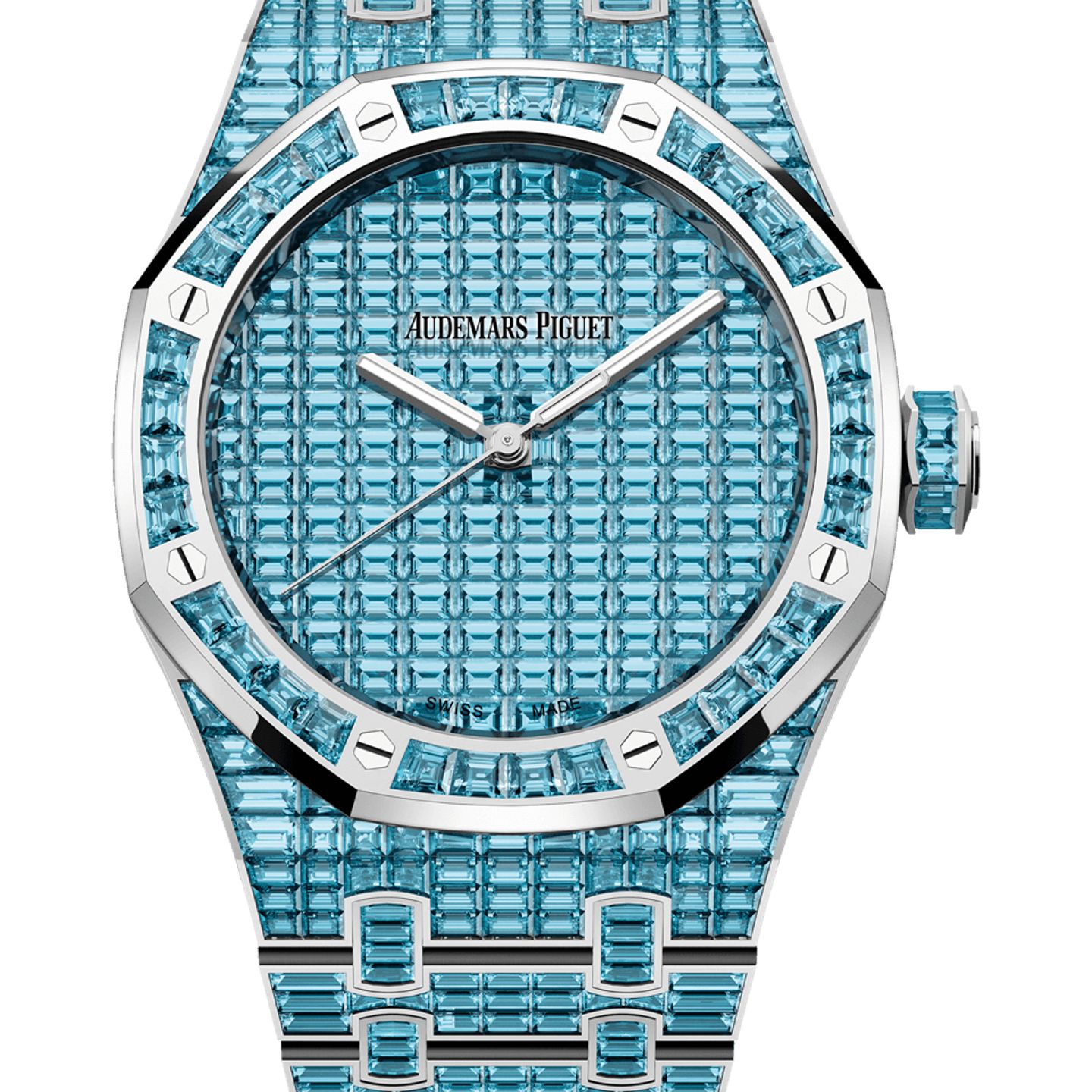 Audemars Piguet Royal Oak Selfwinding 15514BC.TO.1284BC.01 (2025) - Blue dial 41 mm White Gold case (1/1)