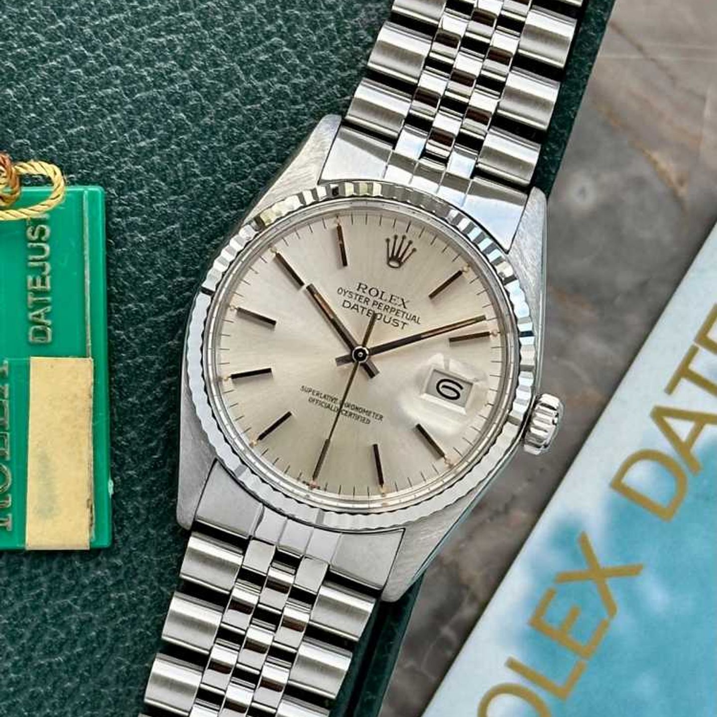 Rolex Datejust 36 16014 (1979) - Silver dial 36 mm Steel case (1/8)