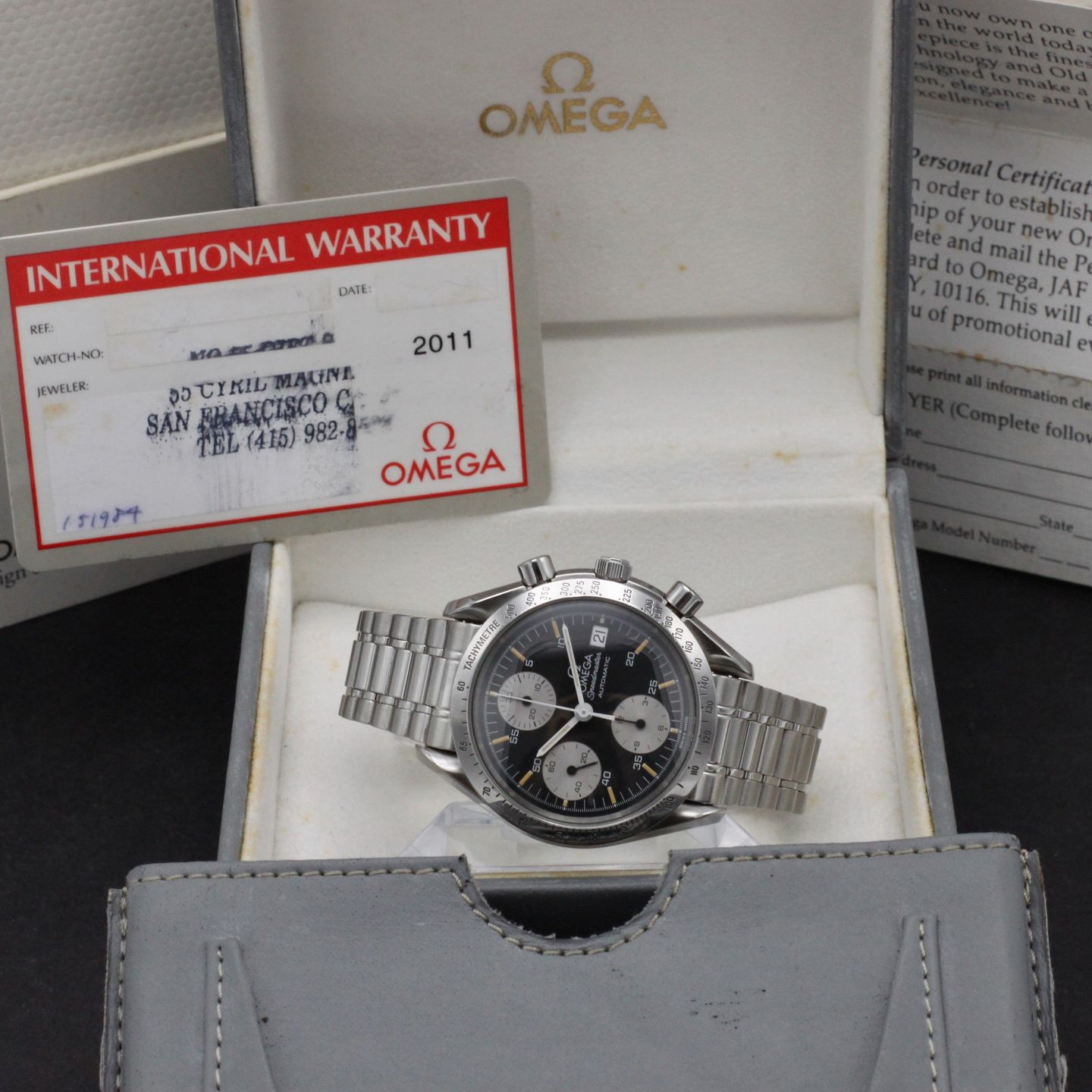 Omega Speedmaster Date 3511.50.00 - (3/8)