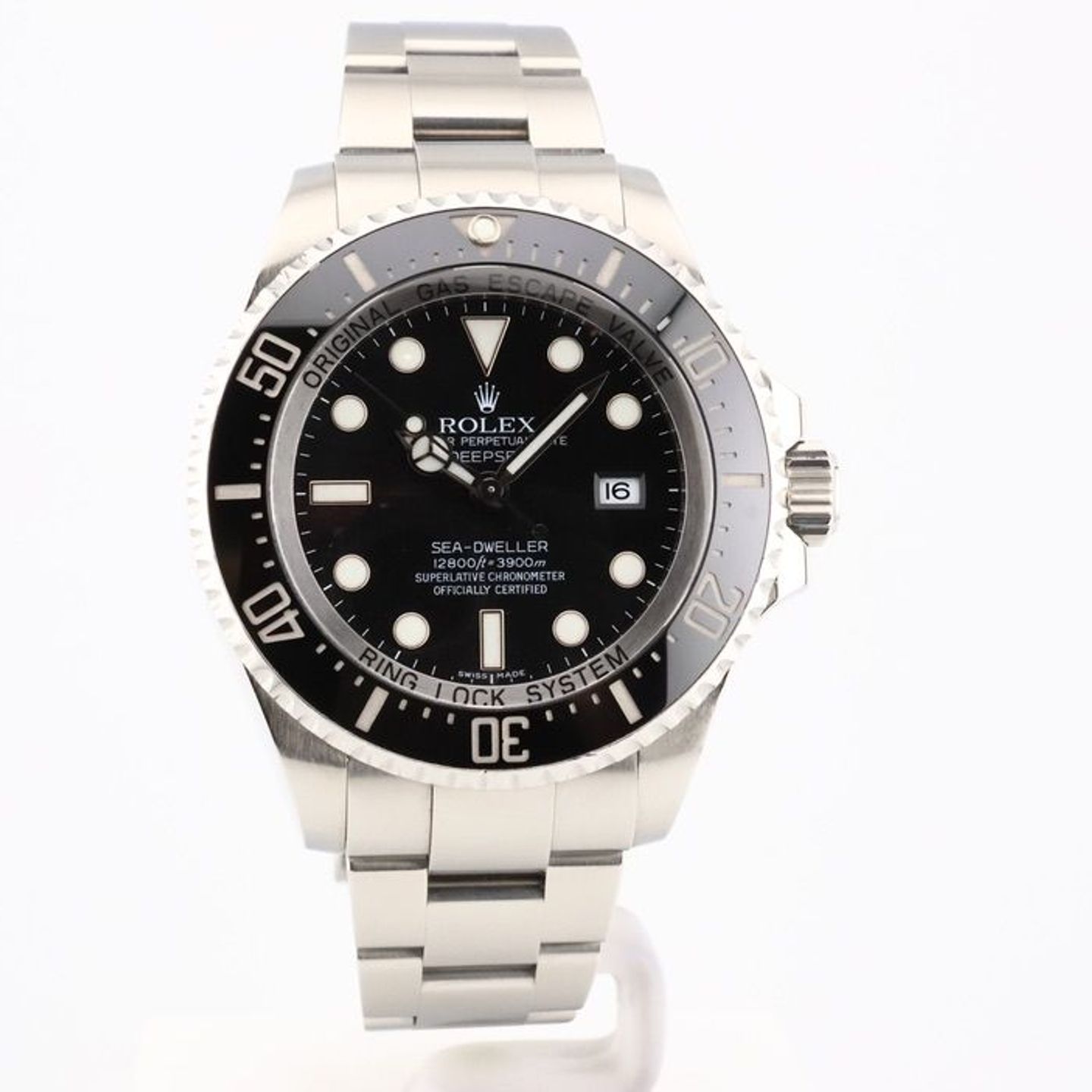 Rolex Sea-Dweller Deepsea 116660 (2008) - Zwart wijzerplaat 44mm Staal (1/8)