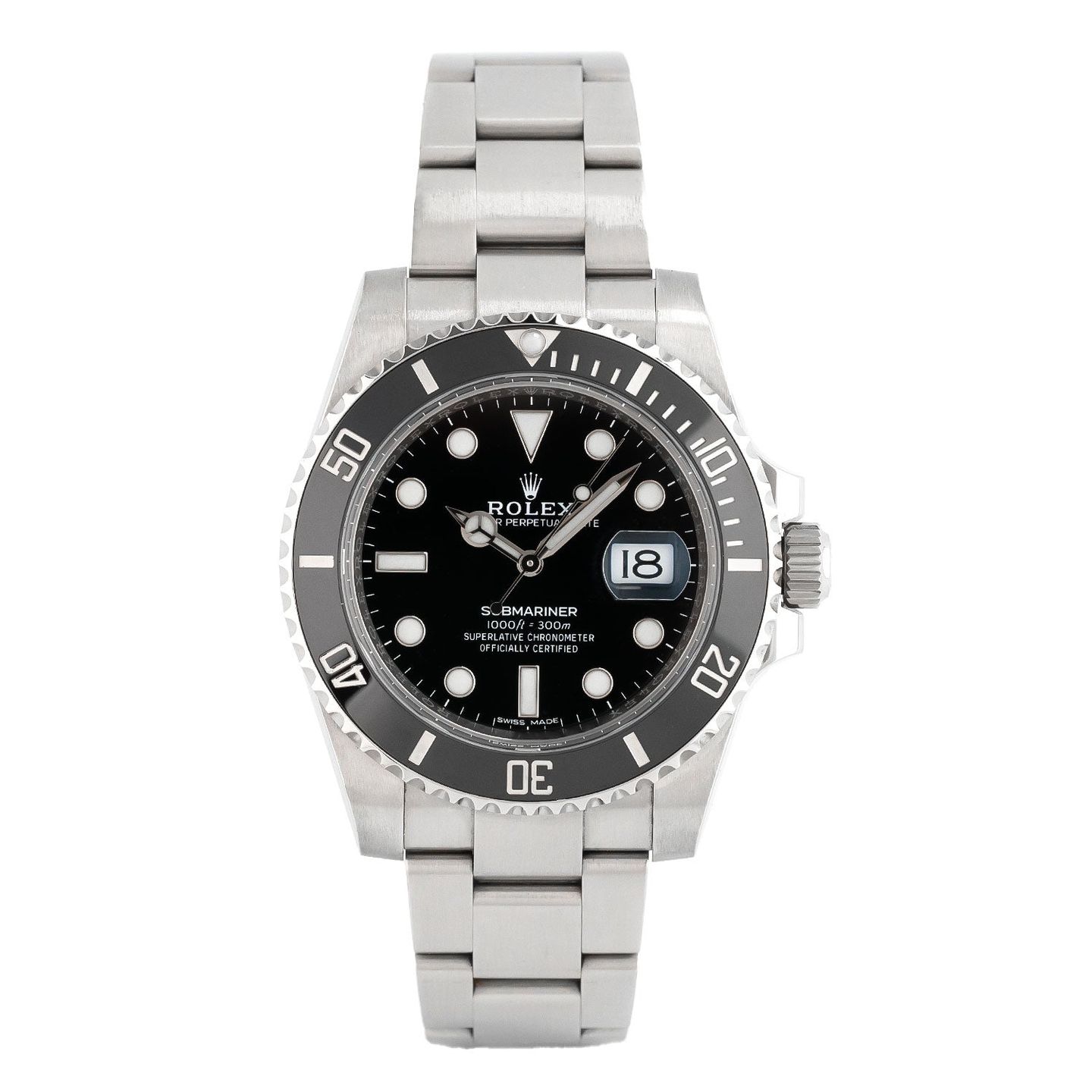 Rolex Submariner Date 116610LN (2018) - Black dial 40 mm Steel case (1/5)