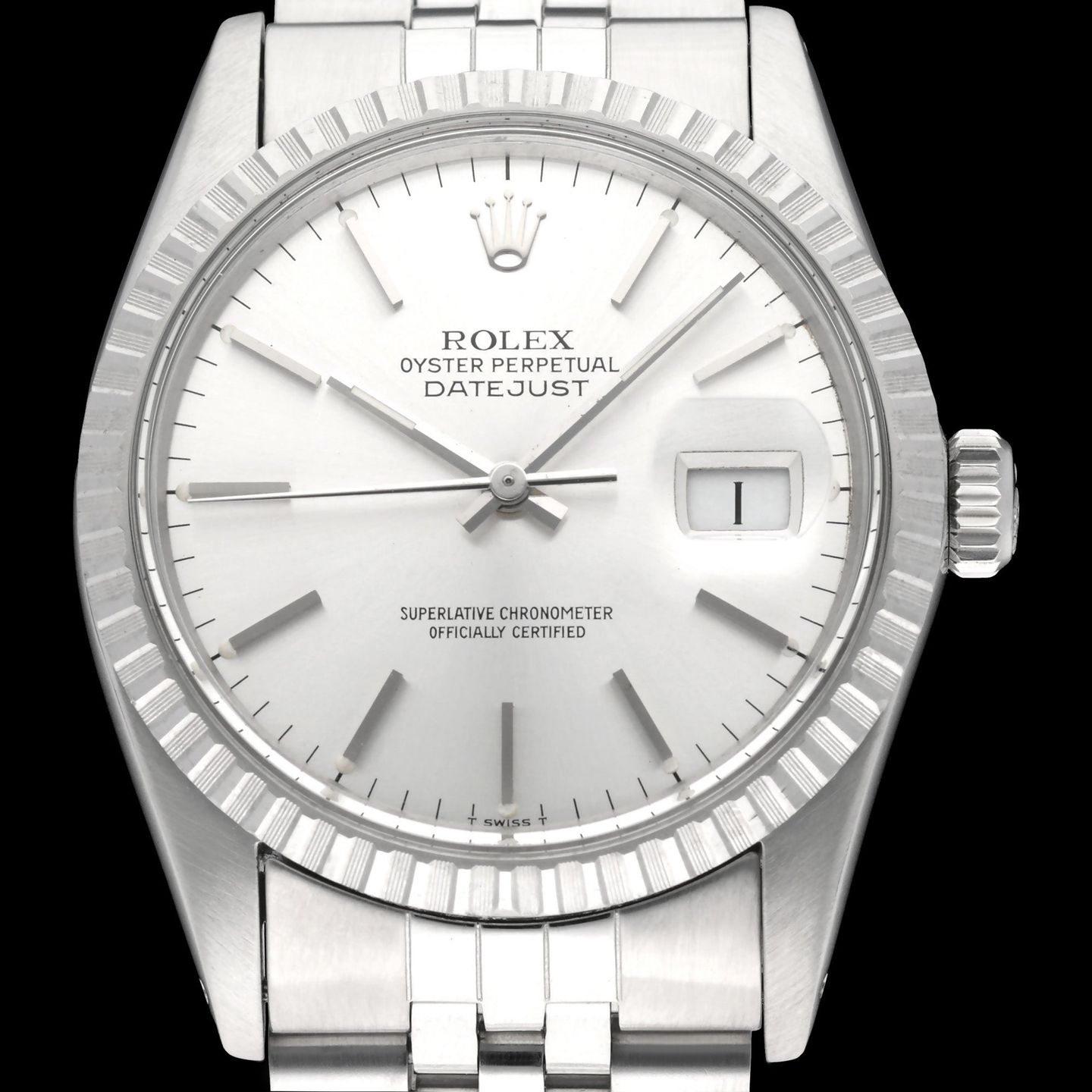 Rolex Datejust 36 16030 (1984) - Silver dial 36 mm Steel case (1/8)