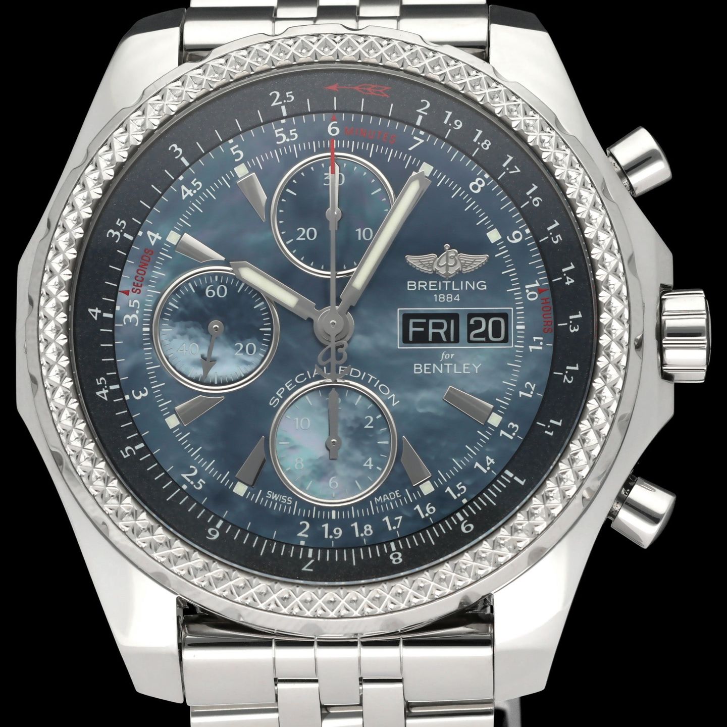 Breitling Bentley GT A13362 (2018) - 45mm Staal (1/8)