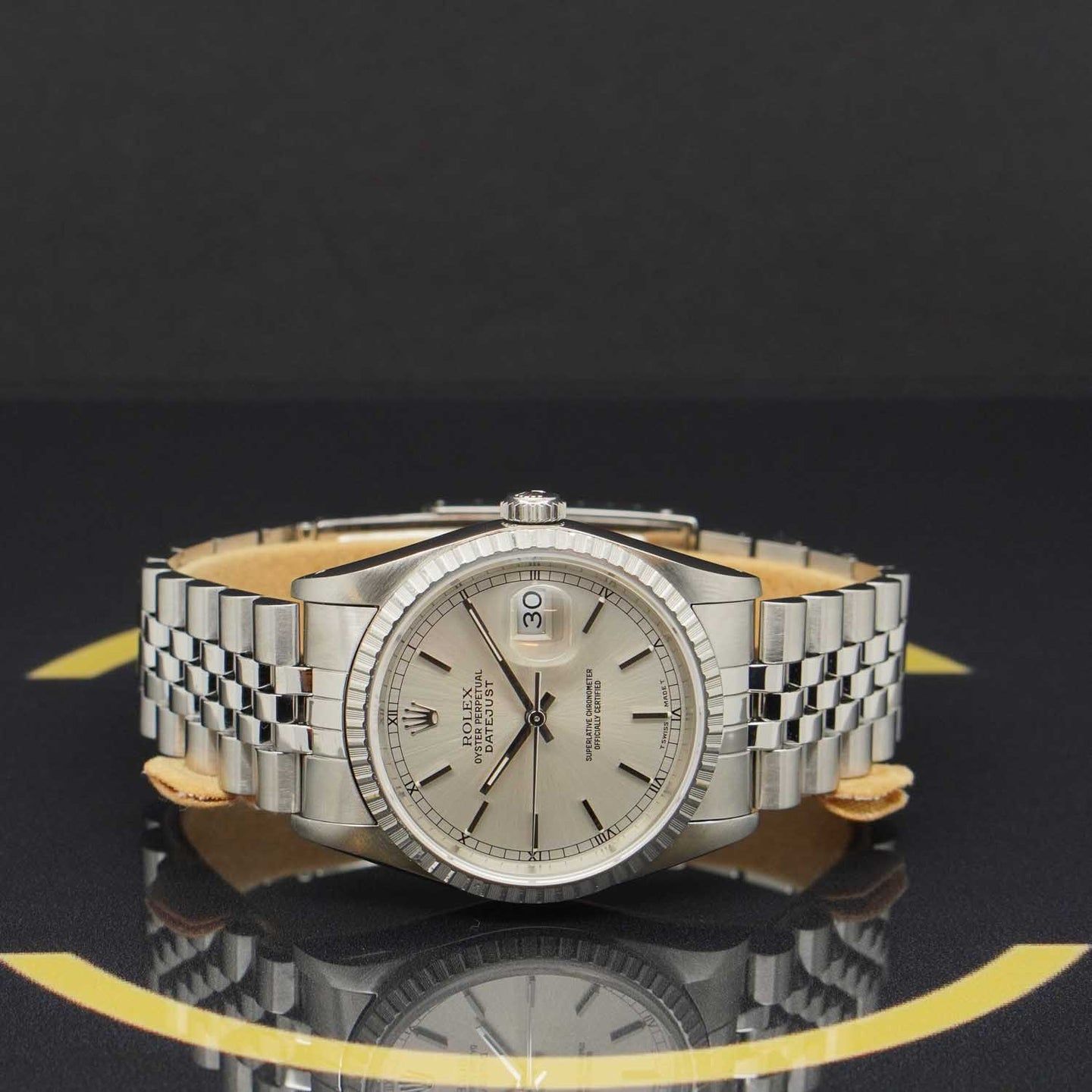 Rolex Datejust 36 16220 (1989) - Silver dial 36 mm Steel case (4/7)